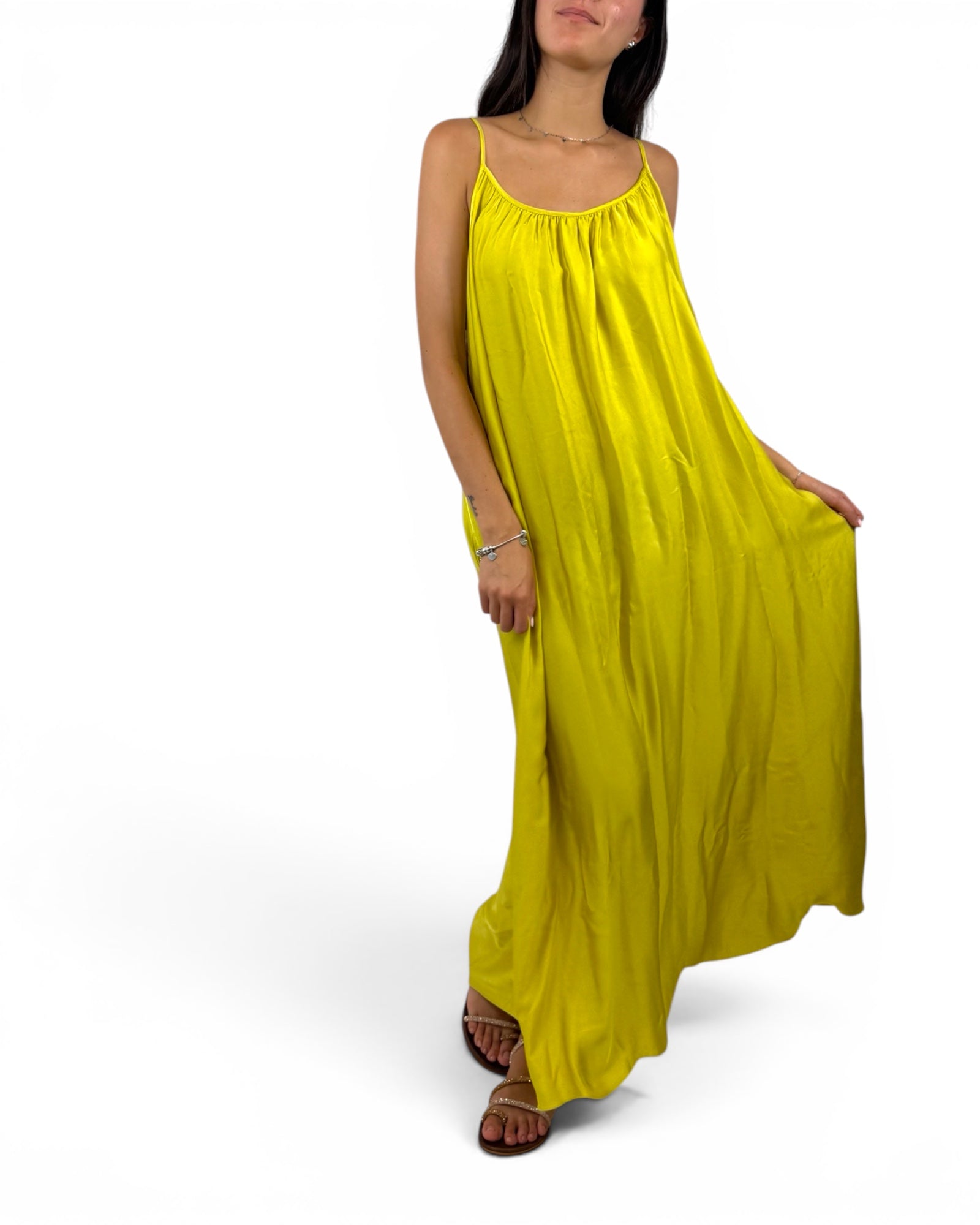 SUSY MIX ABITO RASO INCRESPATO SOLE