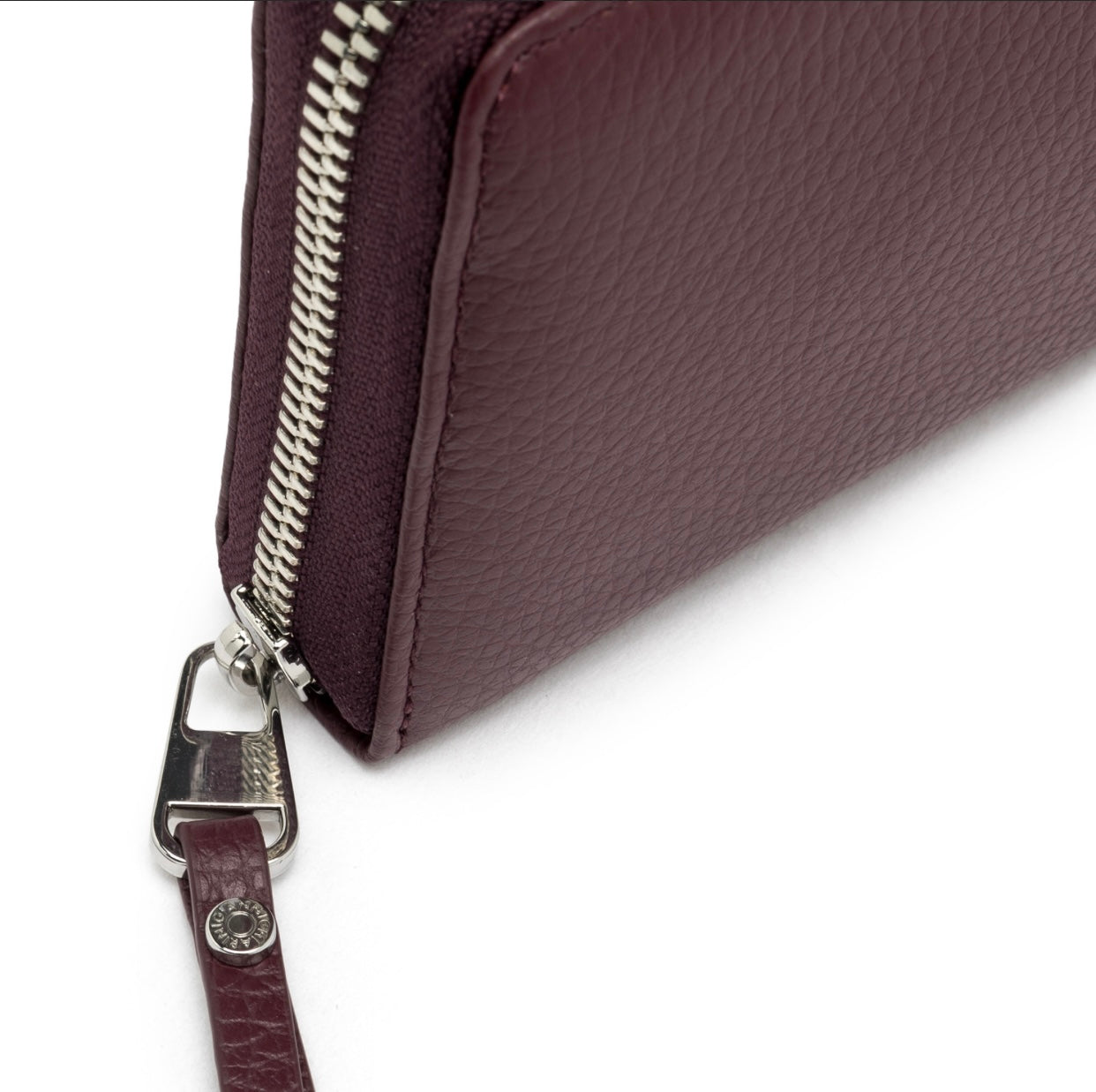 GIANNI CHIARINI PORTAFOGLIO IN PELLE GRAIN WINE BERRY
