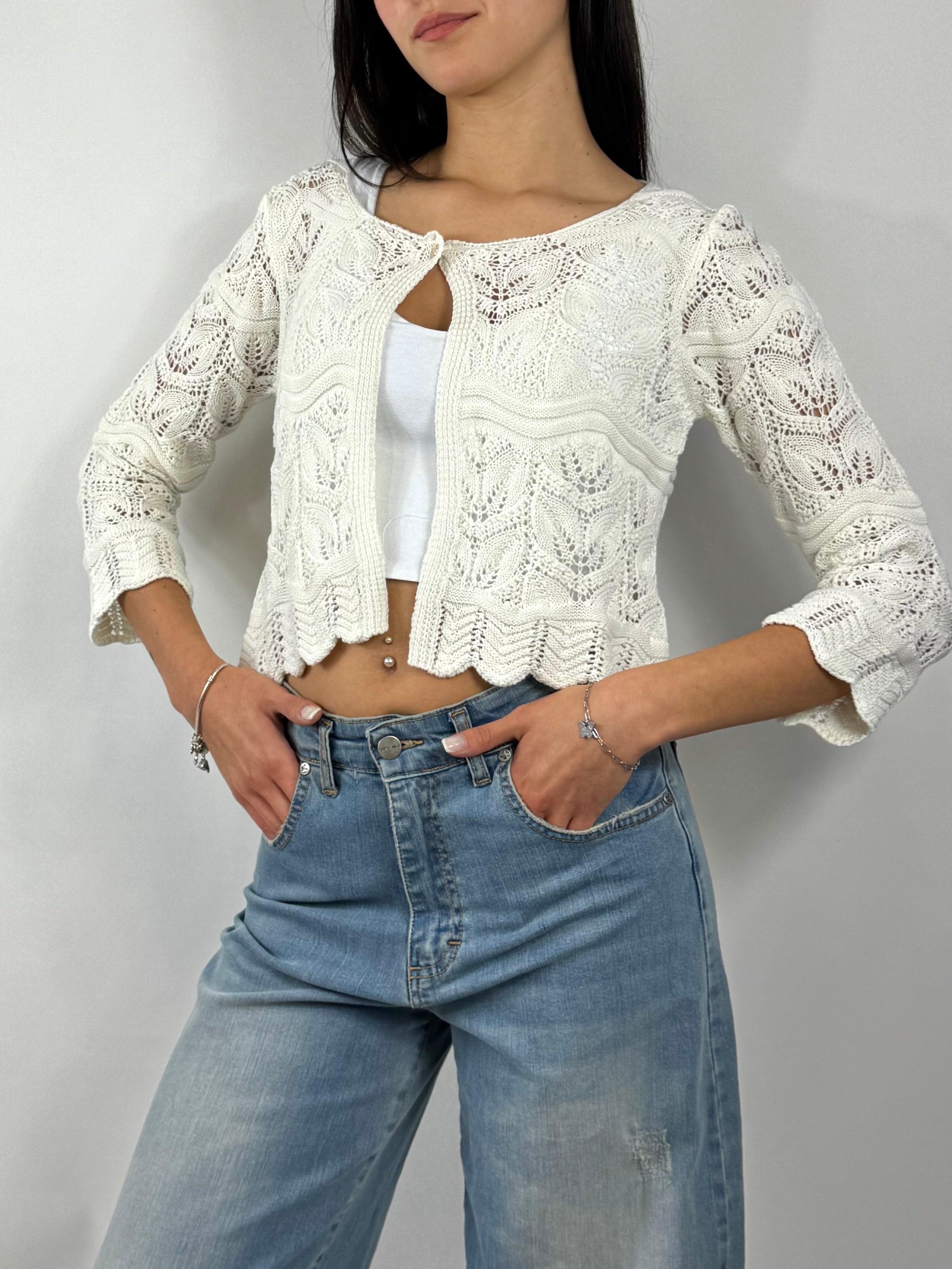 SUSYMIX CARDIGAN VANIGLIA
