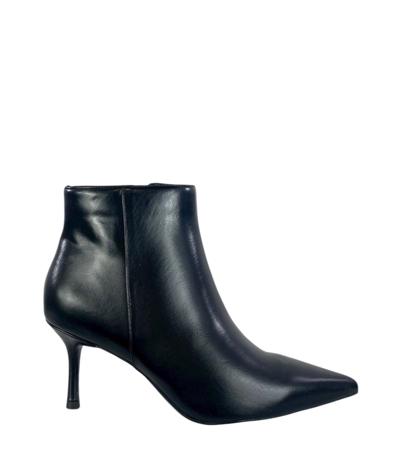 CHICONIC tronchetto di pelle nero