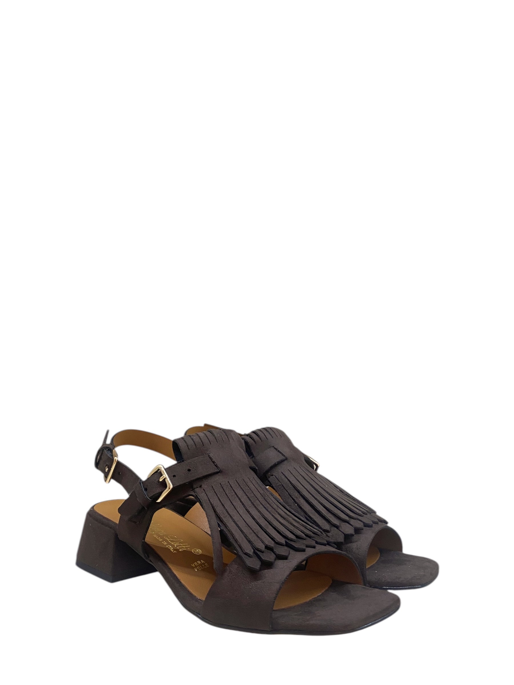 BOTTEGA LOTTI SANDALO FRANGIA TESTA DI MORO