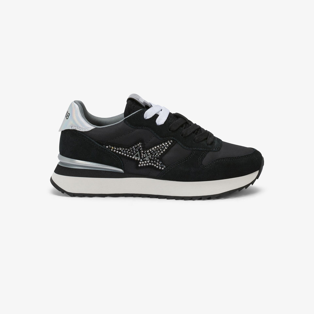 SUN68 SNEAKERS DONNA STARGIRL NERO