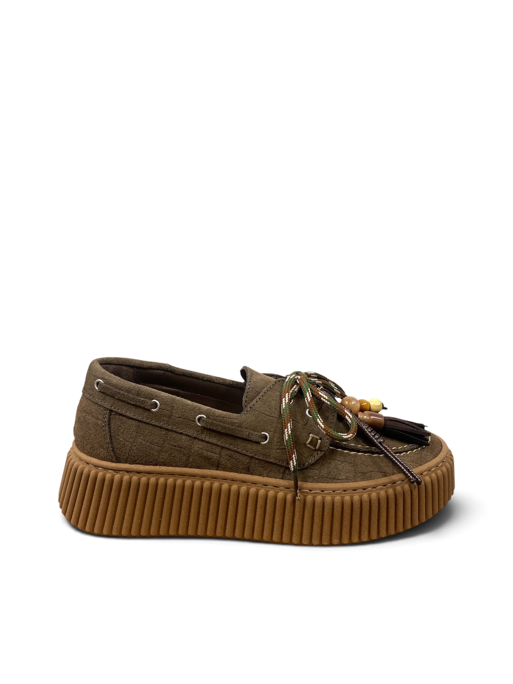 MÉLINÉ BARCA SUEDE STAMPA COCCO