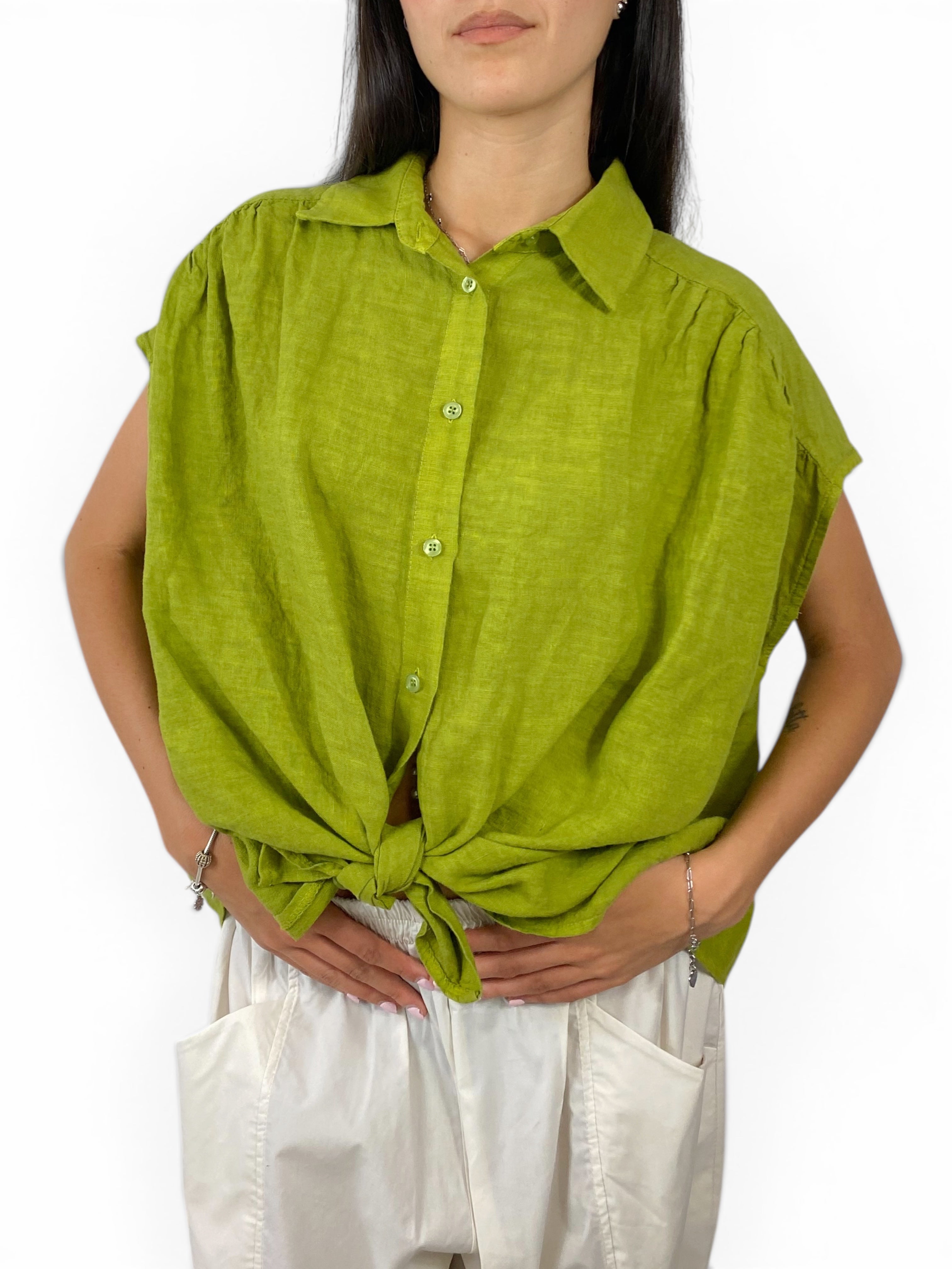 SUSY MIX CAMICIA NODO VERDE