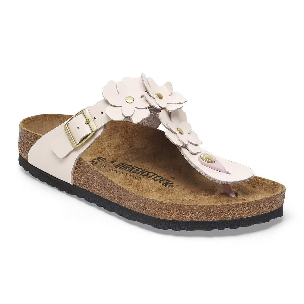 BIRKENSTOCK GIZEH FLOWERS LIGHT ROSE