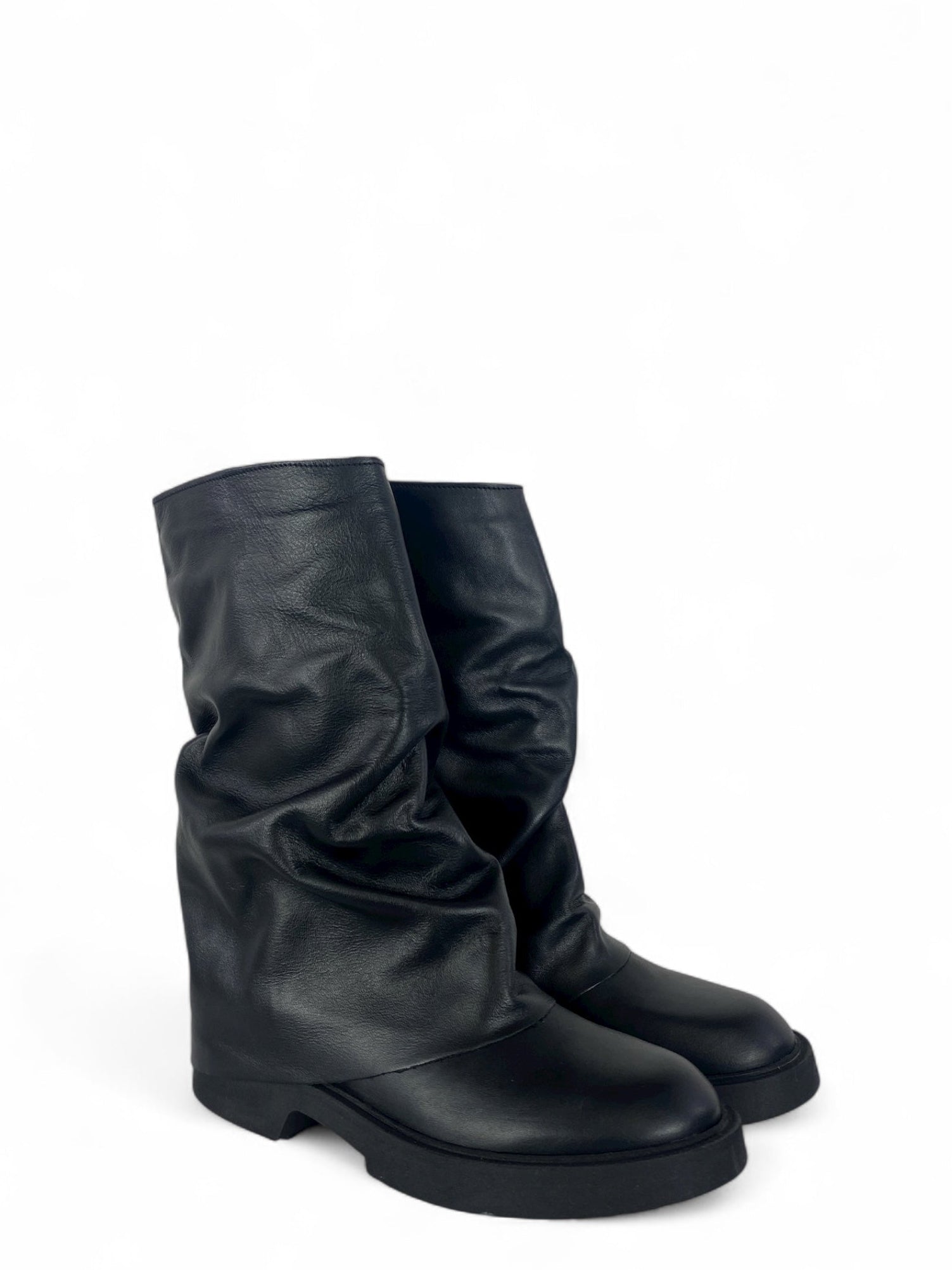 VIA MONDANA STIVALE CON ROVESCIA NERO
