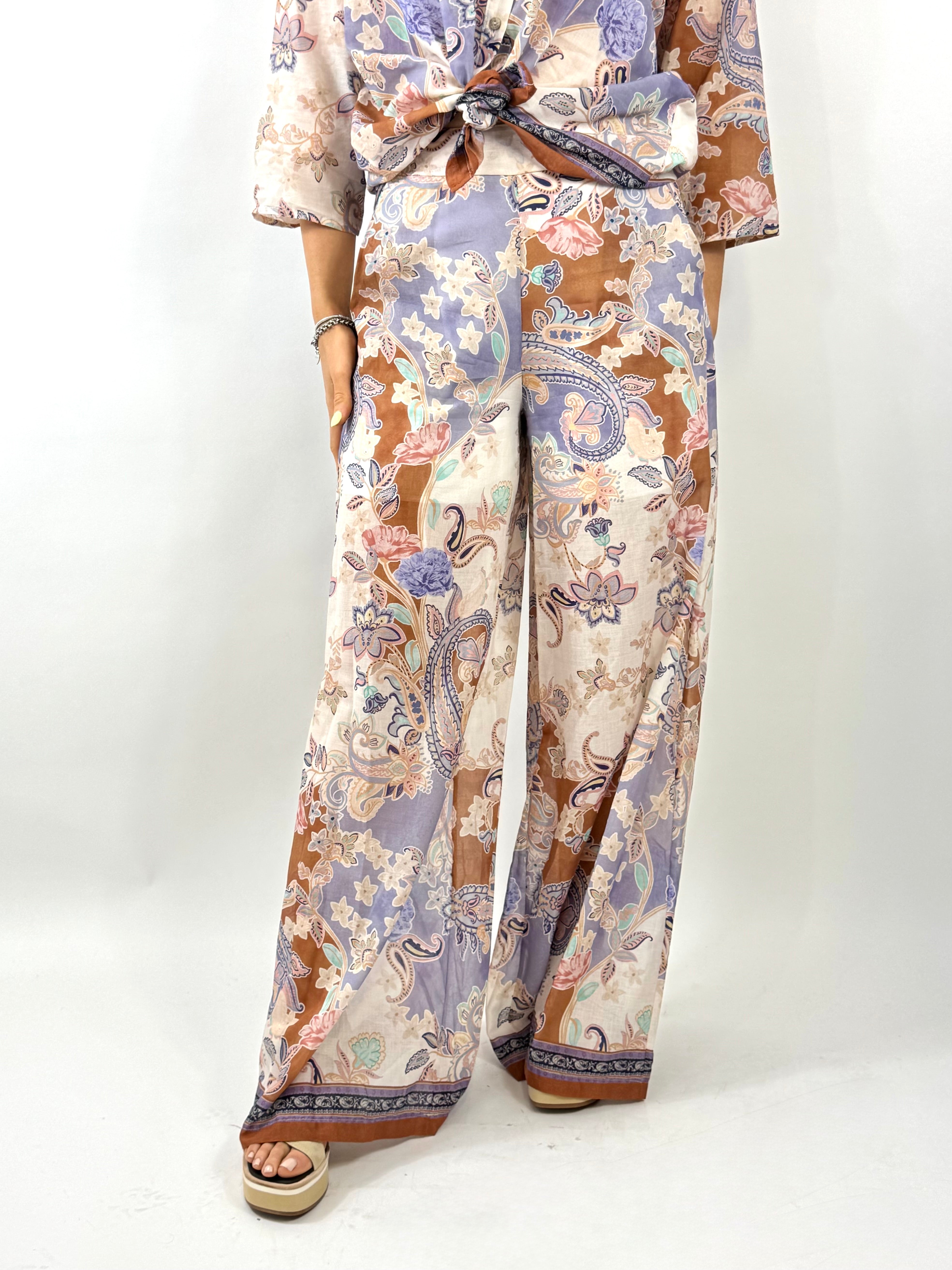 SUSYMIX PANTALONE FANTASIA CASHMERE