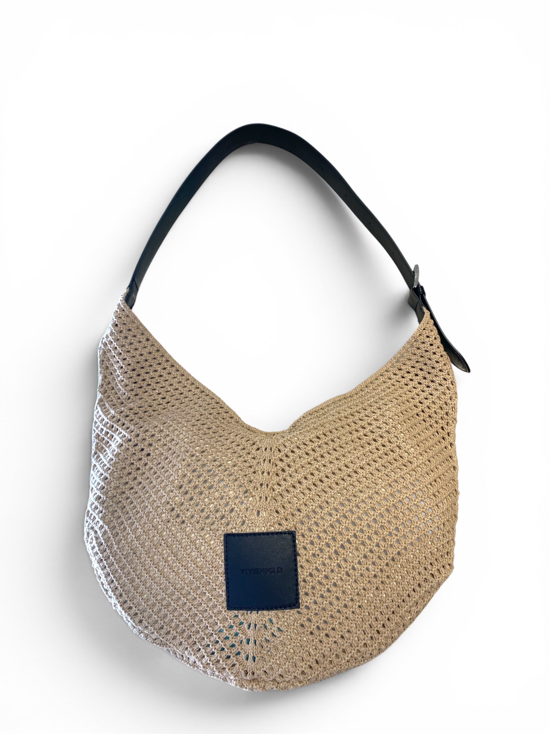 VIVIENNE D BORSA TRICOT BEIGE