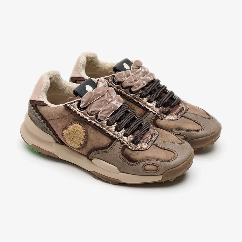 SATORISAN SNEAKERS DONNA CHACRONA PREMIUM EVO CAMEL