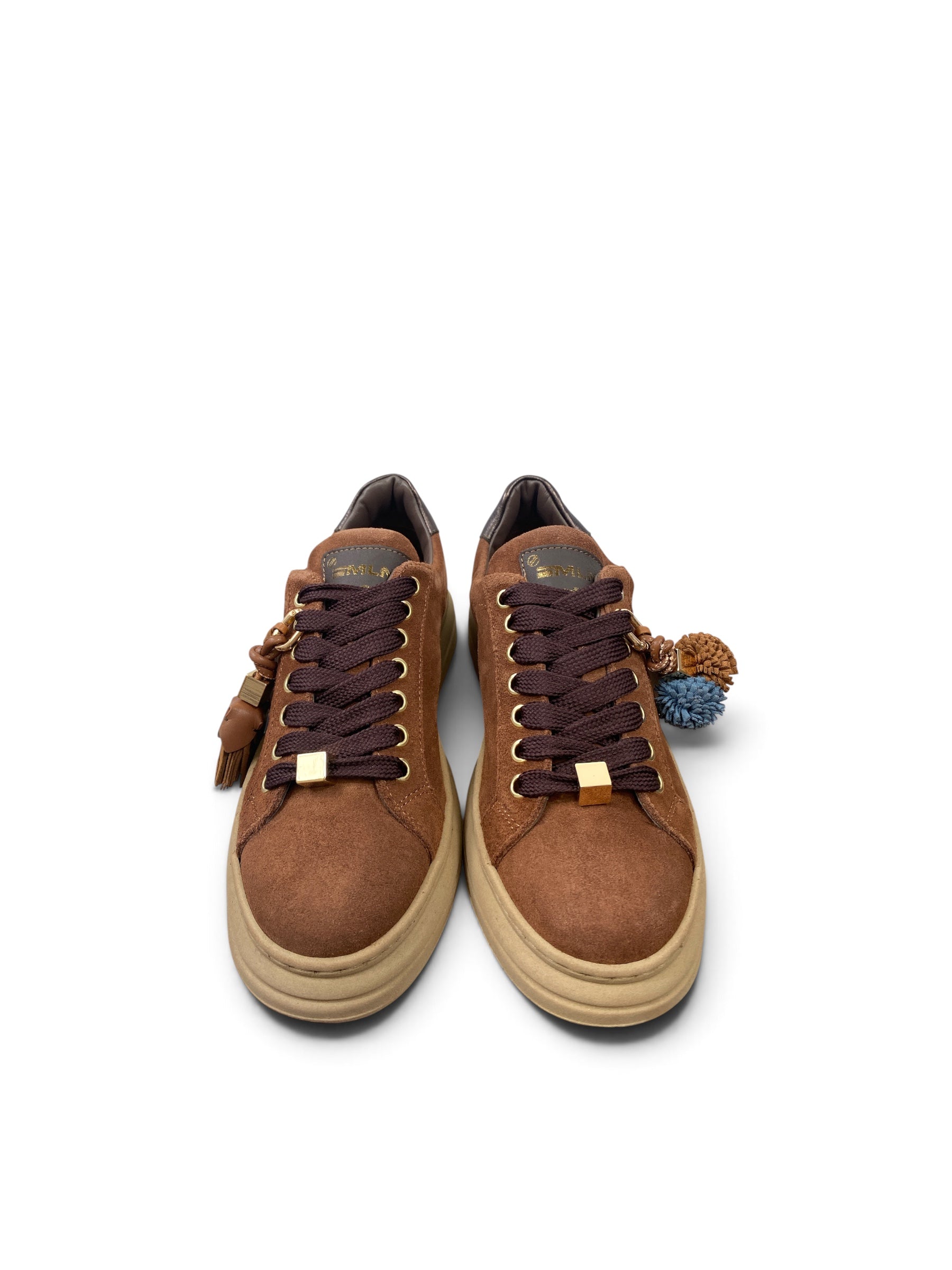MÉLINÉ SNEAKERS DONNA SUEDE NOCCIOLA