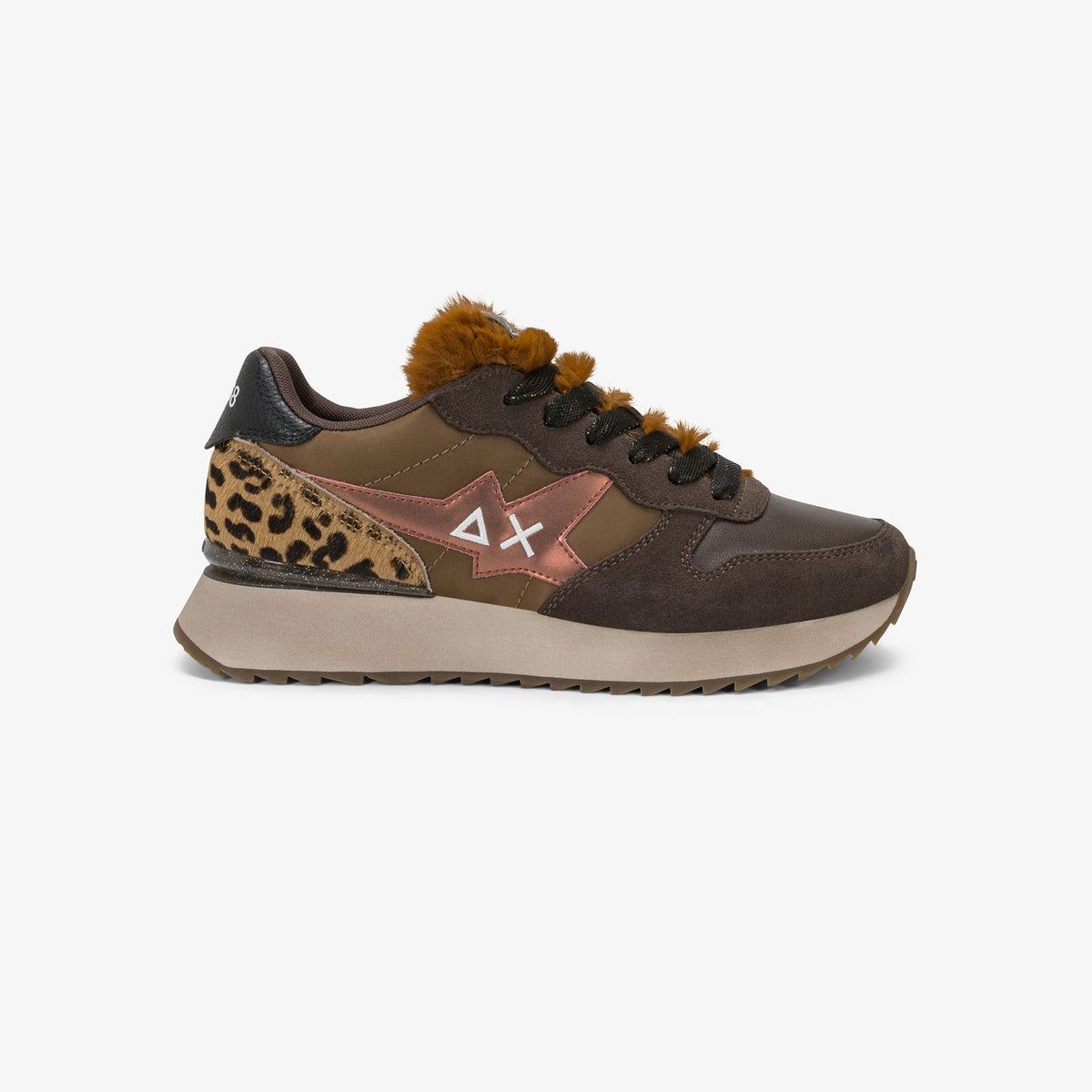 SUN68 SNEAKERS STARGIRL ANIMALIER