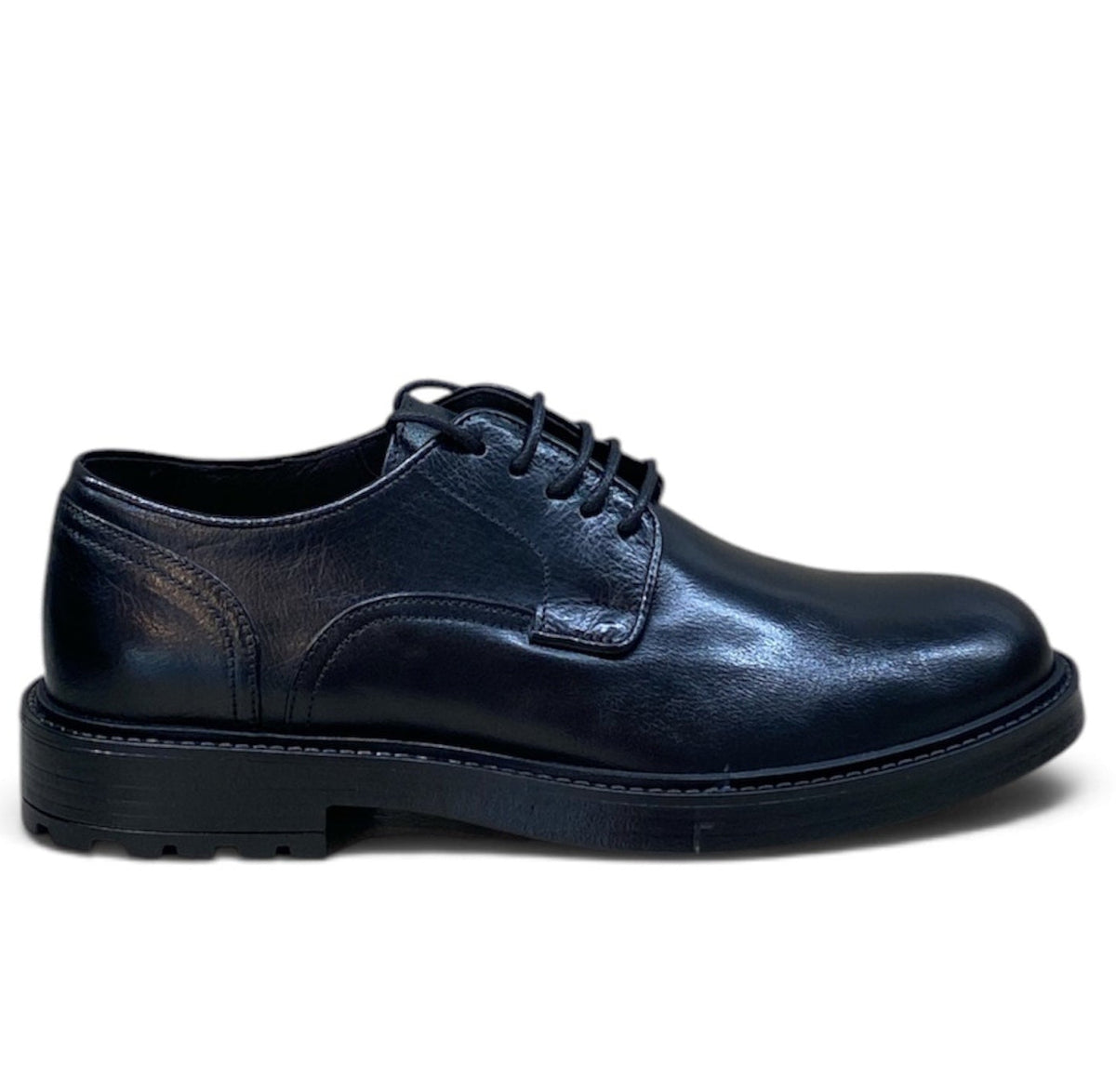 EXTON SCARPA ALLACCIATA NERA