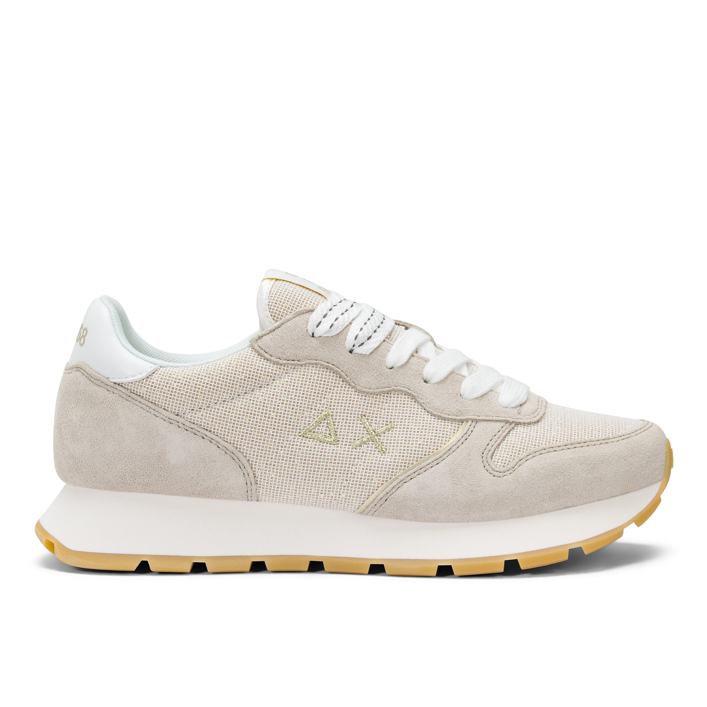 SUN68 SNEAKER ALLY GLITTER GOLD