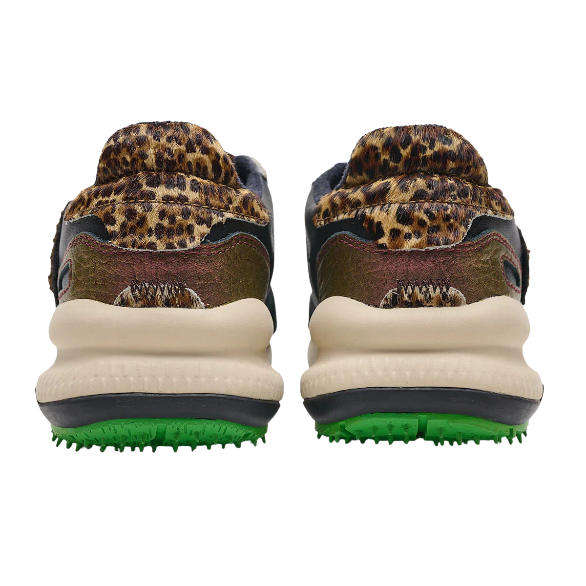 SATORISAN Sneakers donna pelle cavallino nero