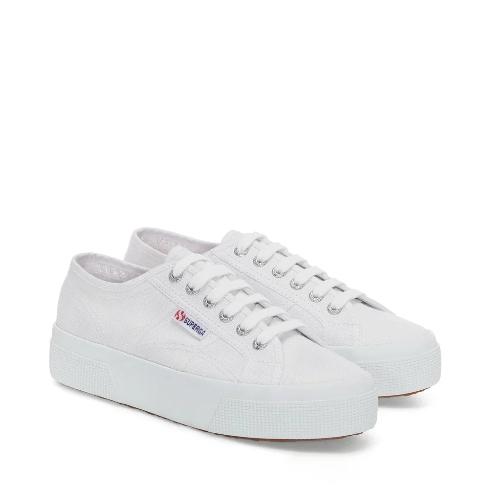 SUPERGA SNEAKERS COTU CLASSIC DONNA PLATFORM BIANCA