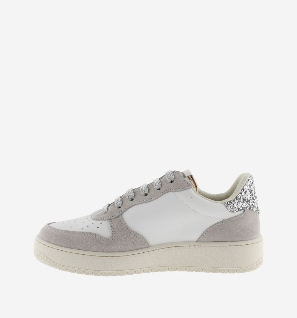 VICTORIA SNEAKERS MADRID ANIMALIER PLATA