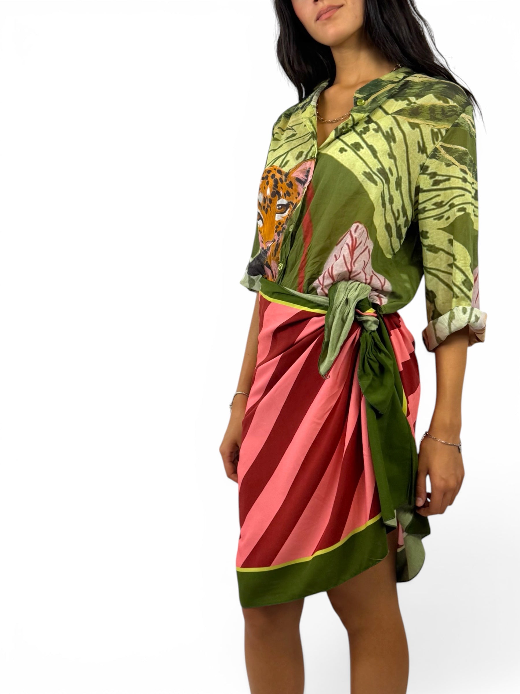 CECILE CAMICIA TIGRE