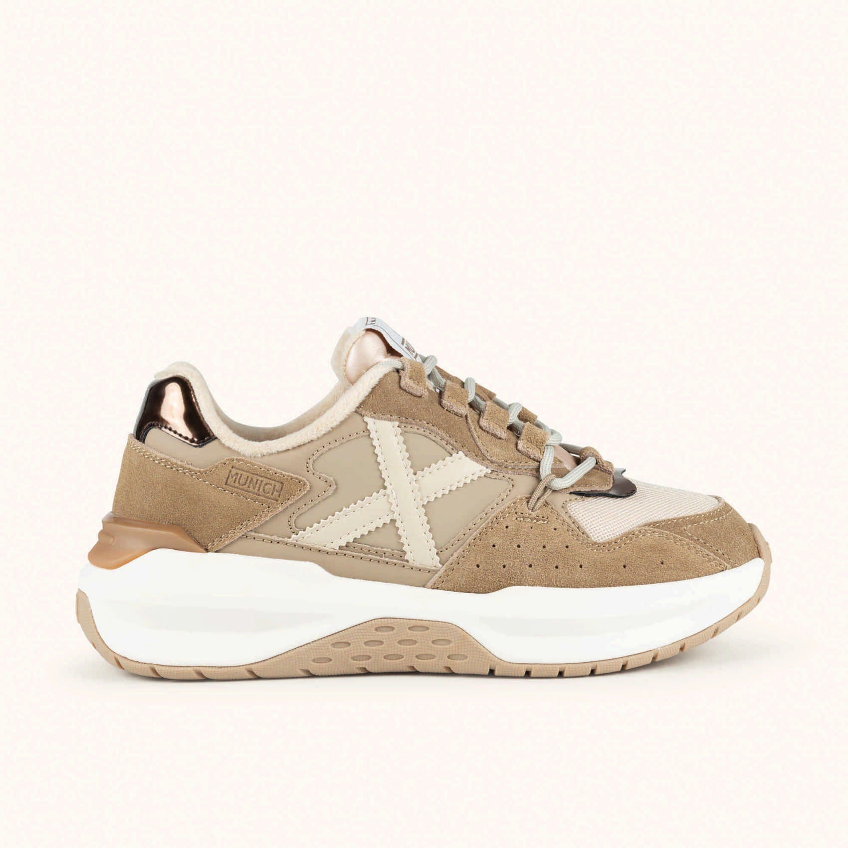 MUNICH SNEAKERS DONNA NEXA BEIGE