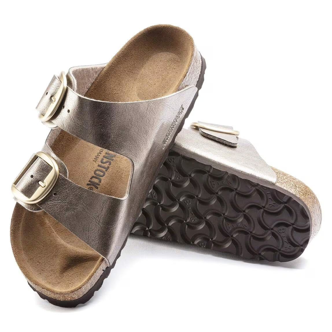 BIRKENSTOCK ARIZONA BIG BUCKLE GRACEFUL TAUPE