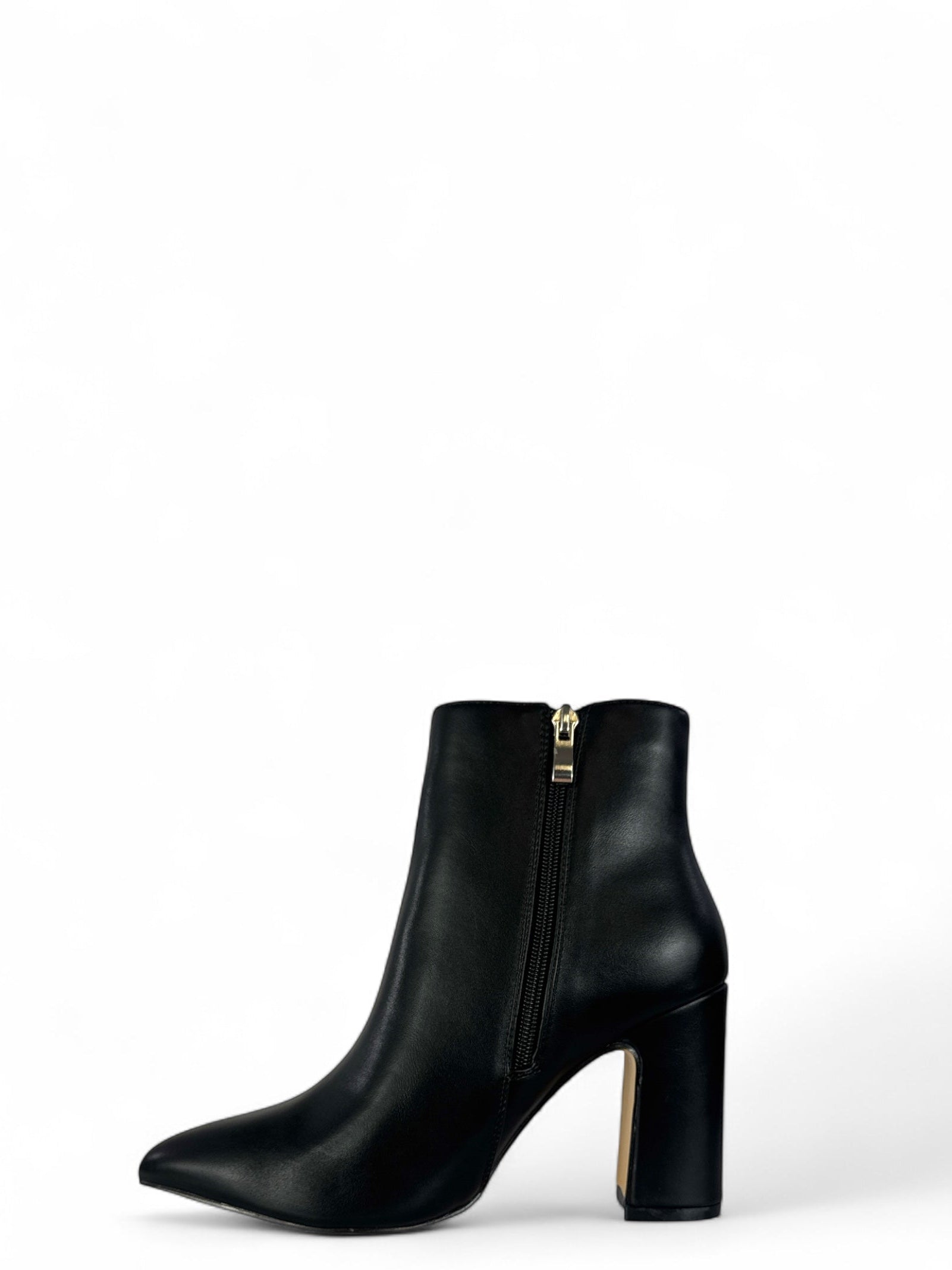 CRISTIN STIVALETTO NERO TACCO ALTO IN ECO-PELLE