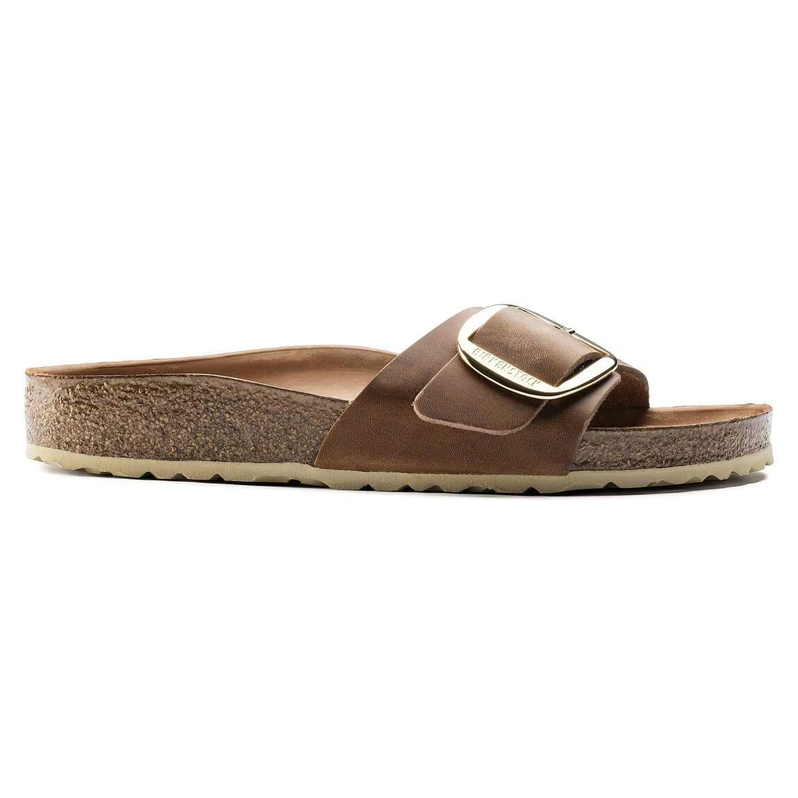 BIRKENSTOCK MADRID BIG BUCKLE COGNAC