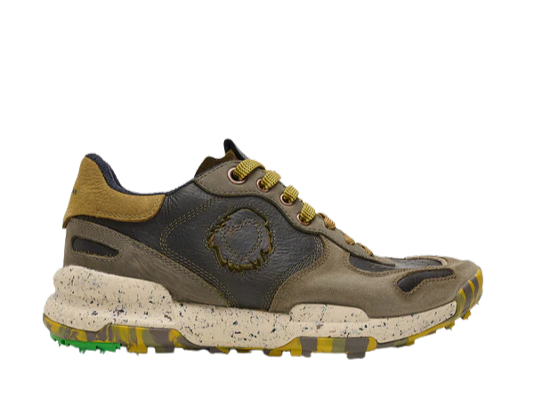 SATORISAN Sneakers uomo pelle suede swamp