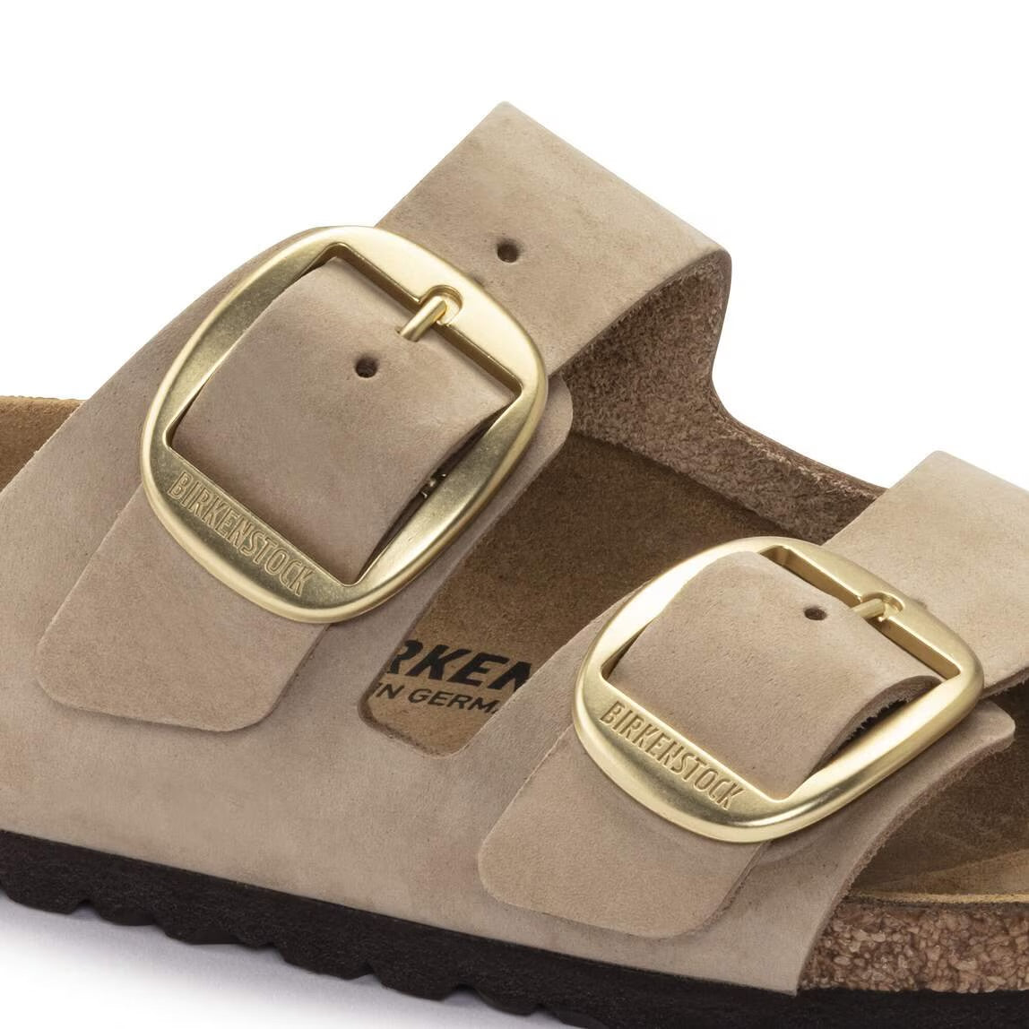 BIRKENSTOCK ARIZONA BIG BUCKLE SANDCASTLE