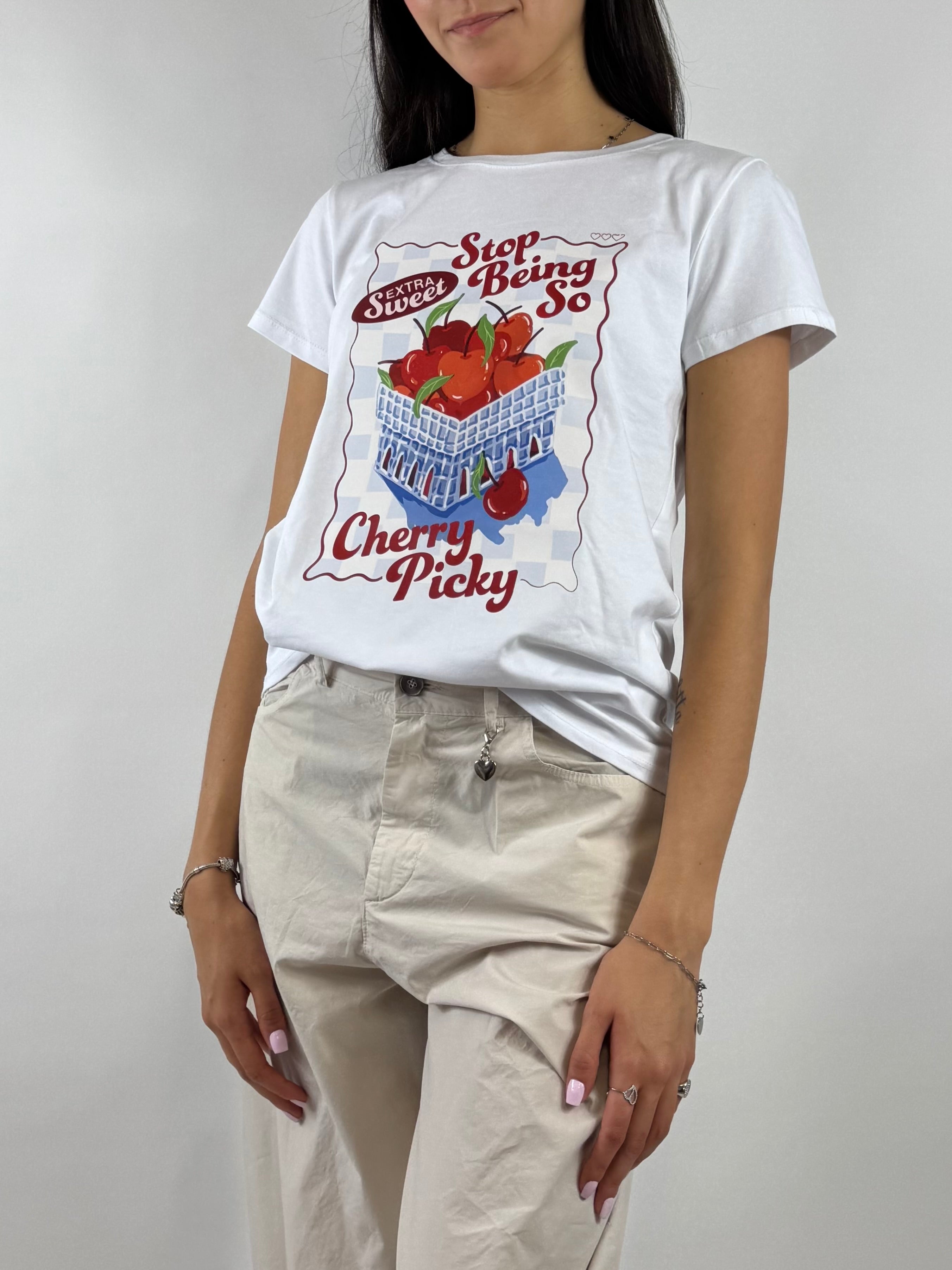 CECILE T-SHIRT CILIEGE