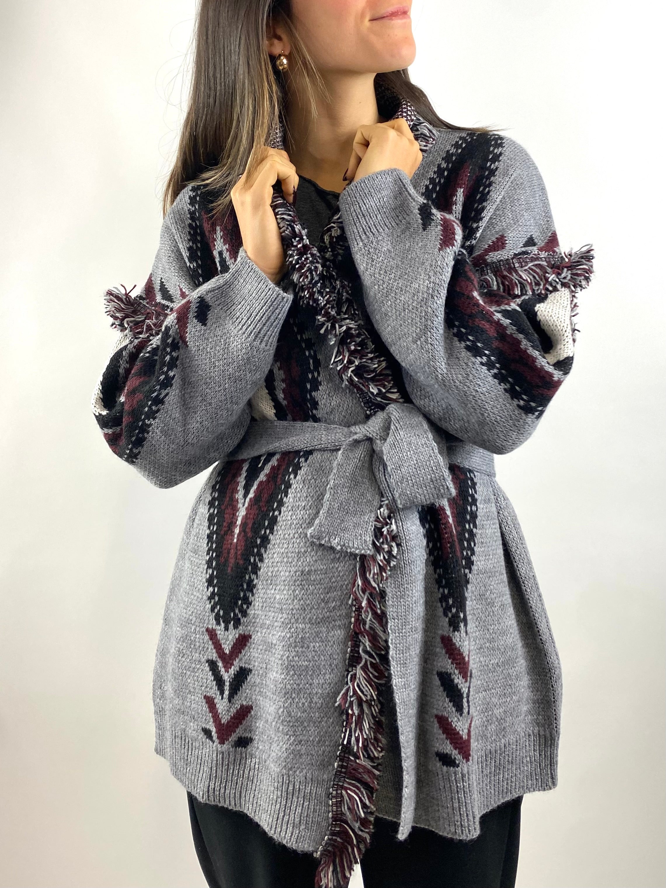 TWO WAY KABAN GRIGIO