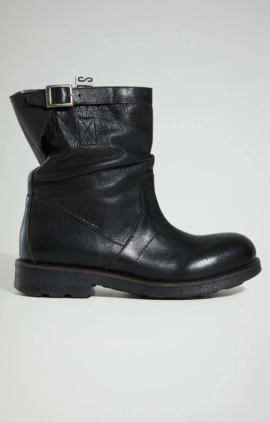BIKKEMBERGS STIVALE DONNA VINTAGE GAMBALE BASSO