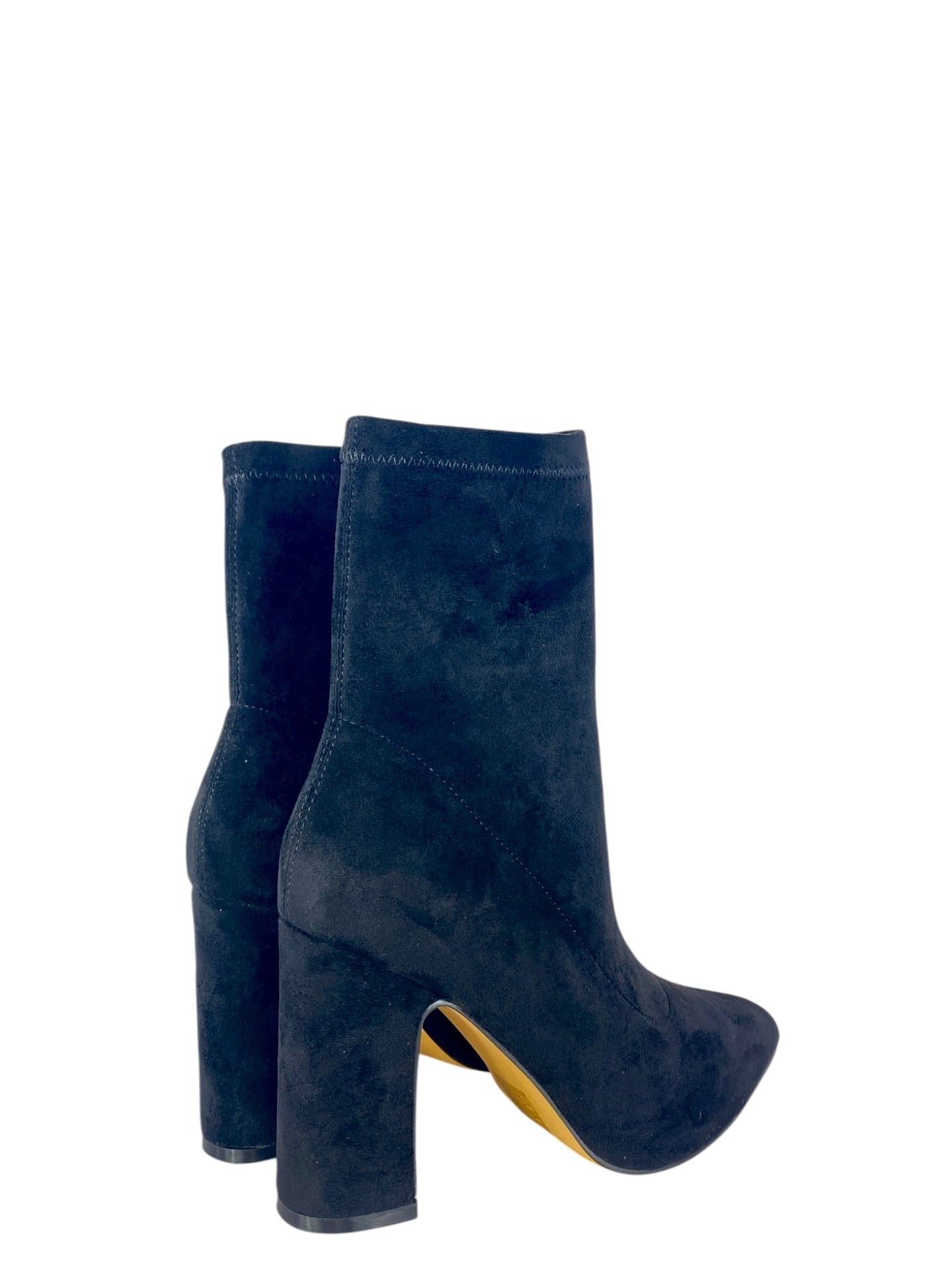 CRISTIN TRONCHETTO NERO IN ECO-CAMOSCIO