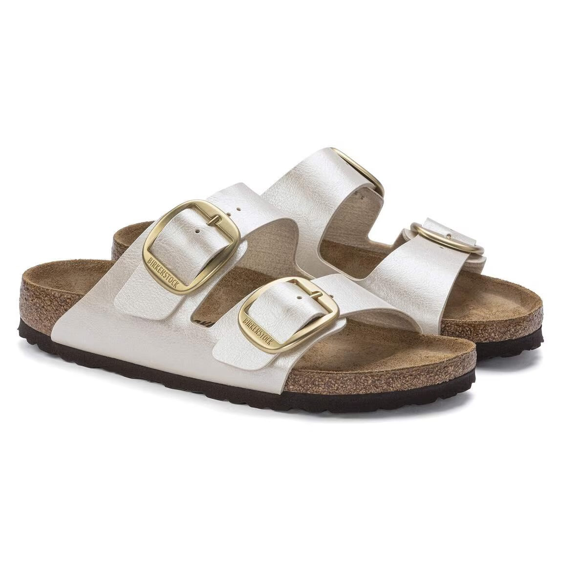 BIRKENSTOCK ARIZONA BIG BUCKLE GRACEFUL PEARL WHITE
