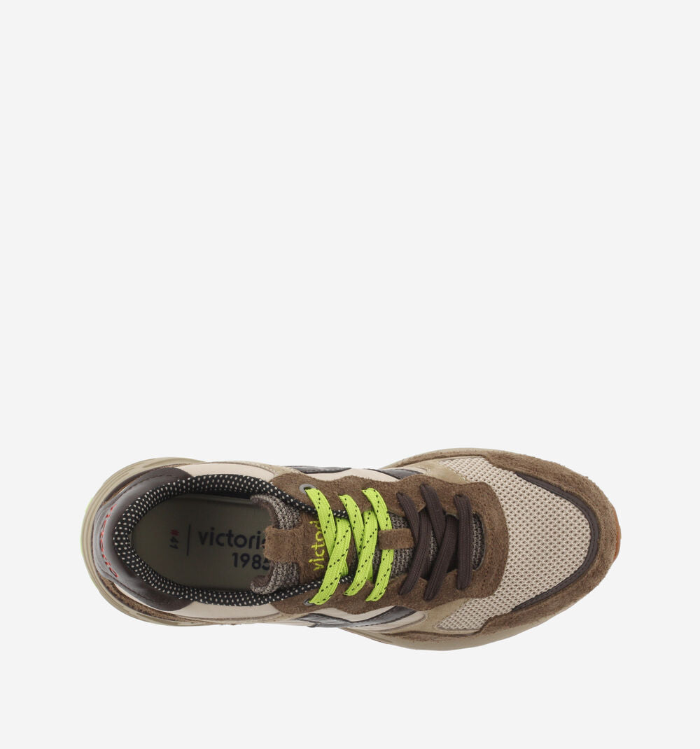 VICTORIA SNEAKERS UOMO FLOW BEIGE