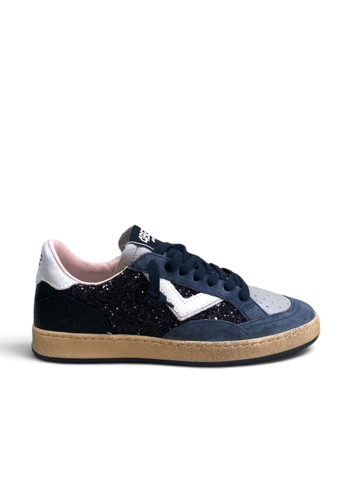 4B12 SNEAKERS PLAYNEW DARK GLITTER NERO