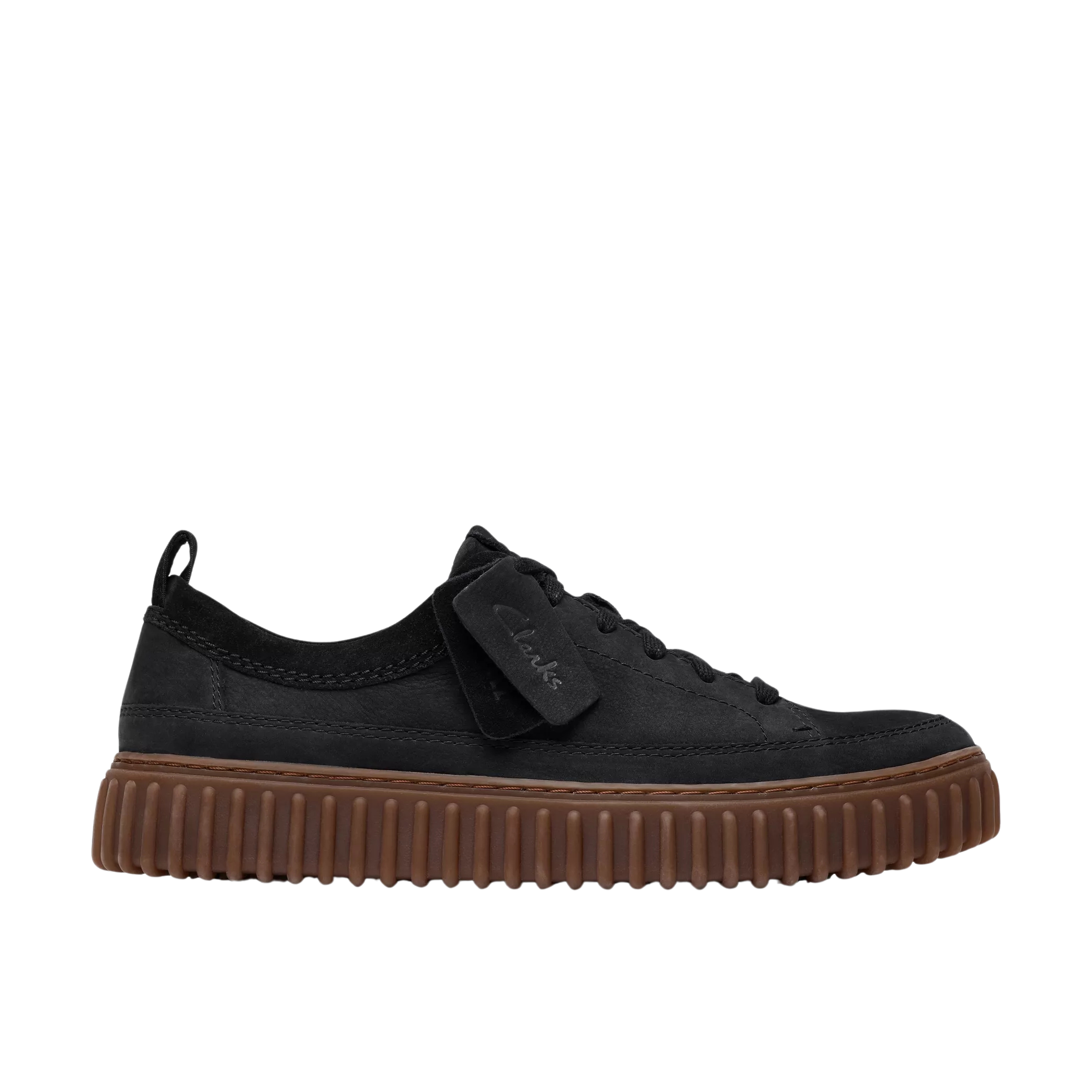 CARKS Scarpa uomo con lacci Plantare sagomato nero