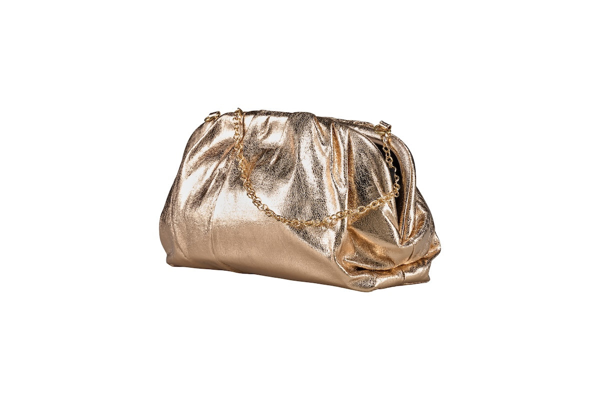 ANNA CECERE POCHETTE CHAMPAGNE