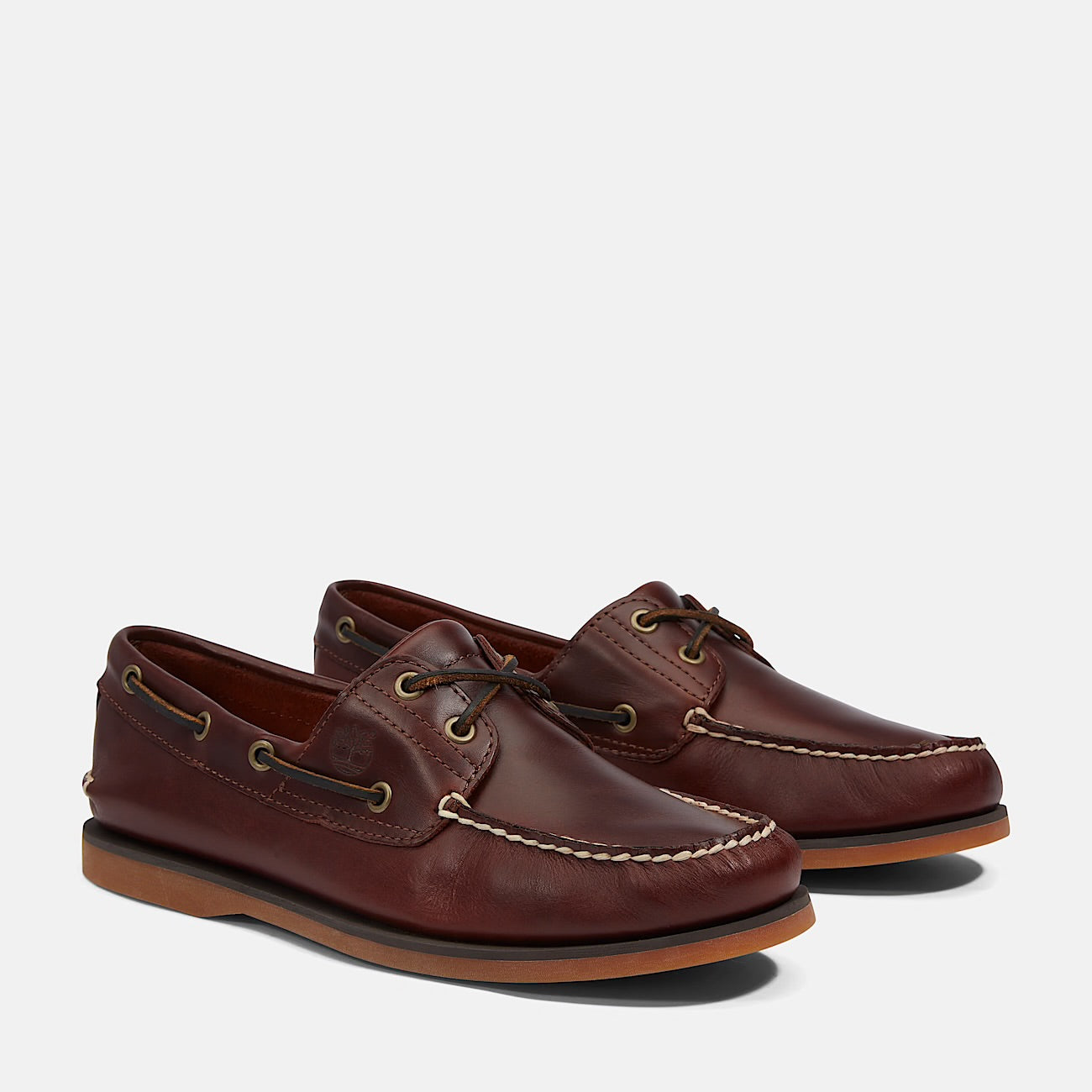 TIMBERLAND UOMO BARCA PELLE MARRONE