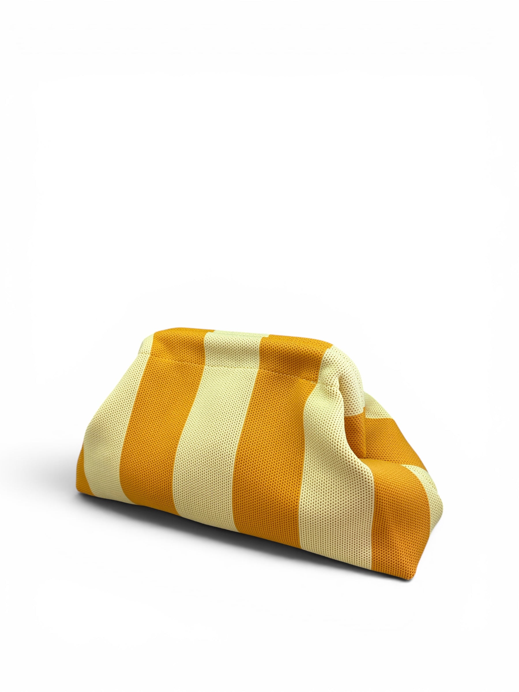 STICKY BESTIE POCHETTE RIGHE ARANCIO E VANIGLIA