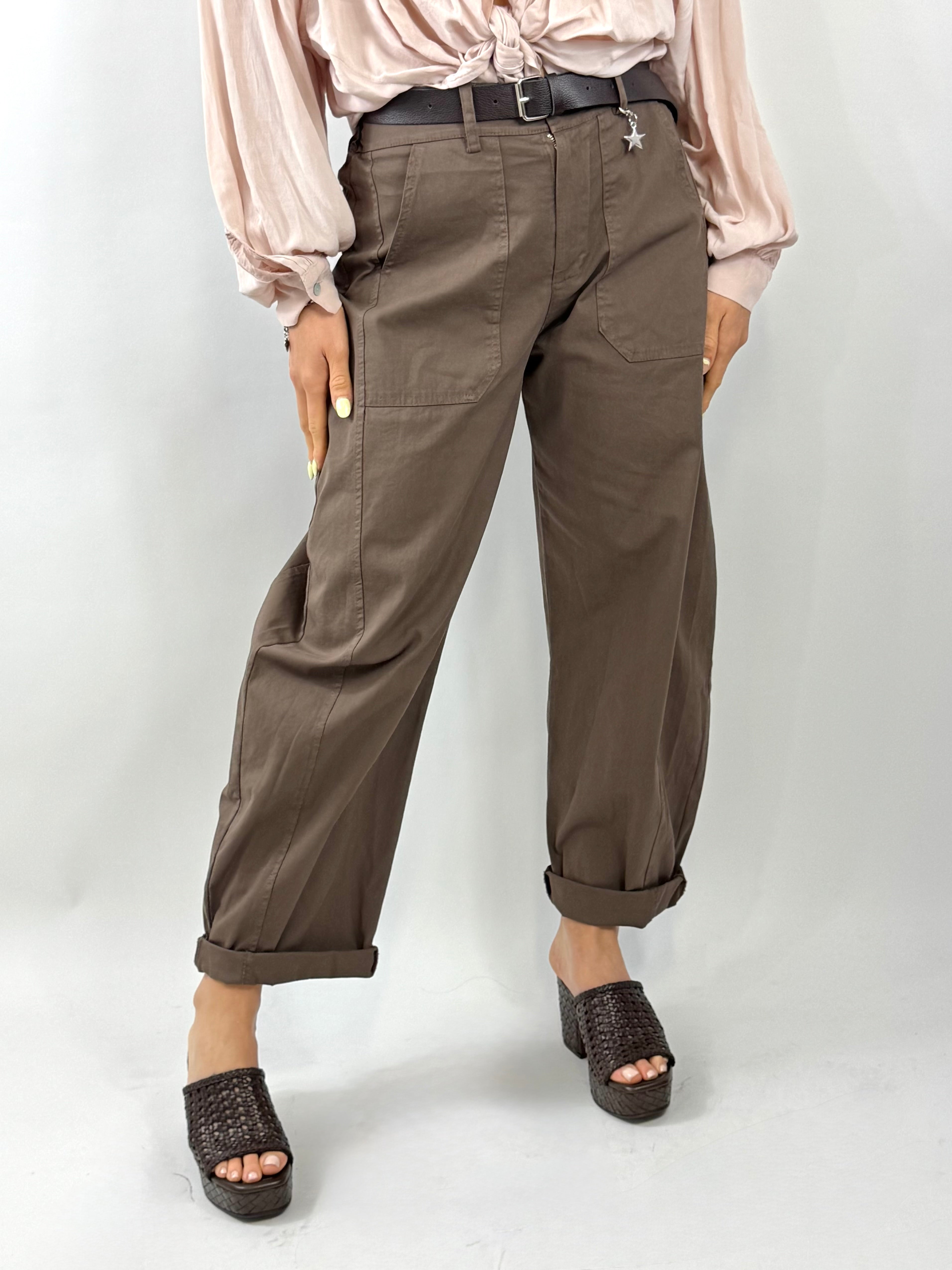 SUSYMIX PANTALONE MORO