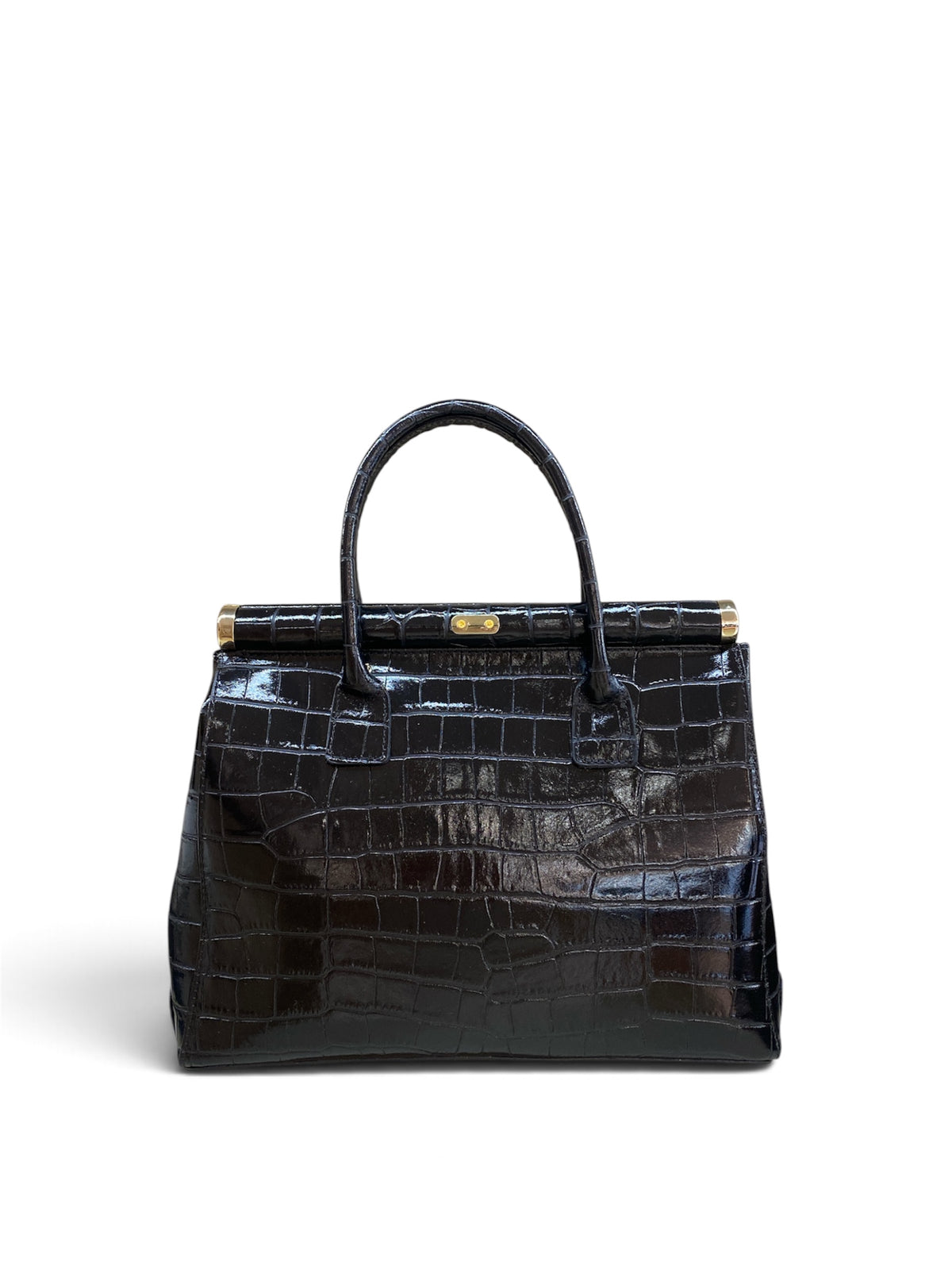SUSY MIX BORSA STAMPA COCCO NERA