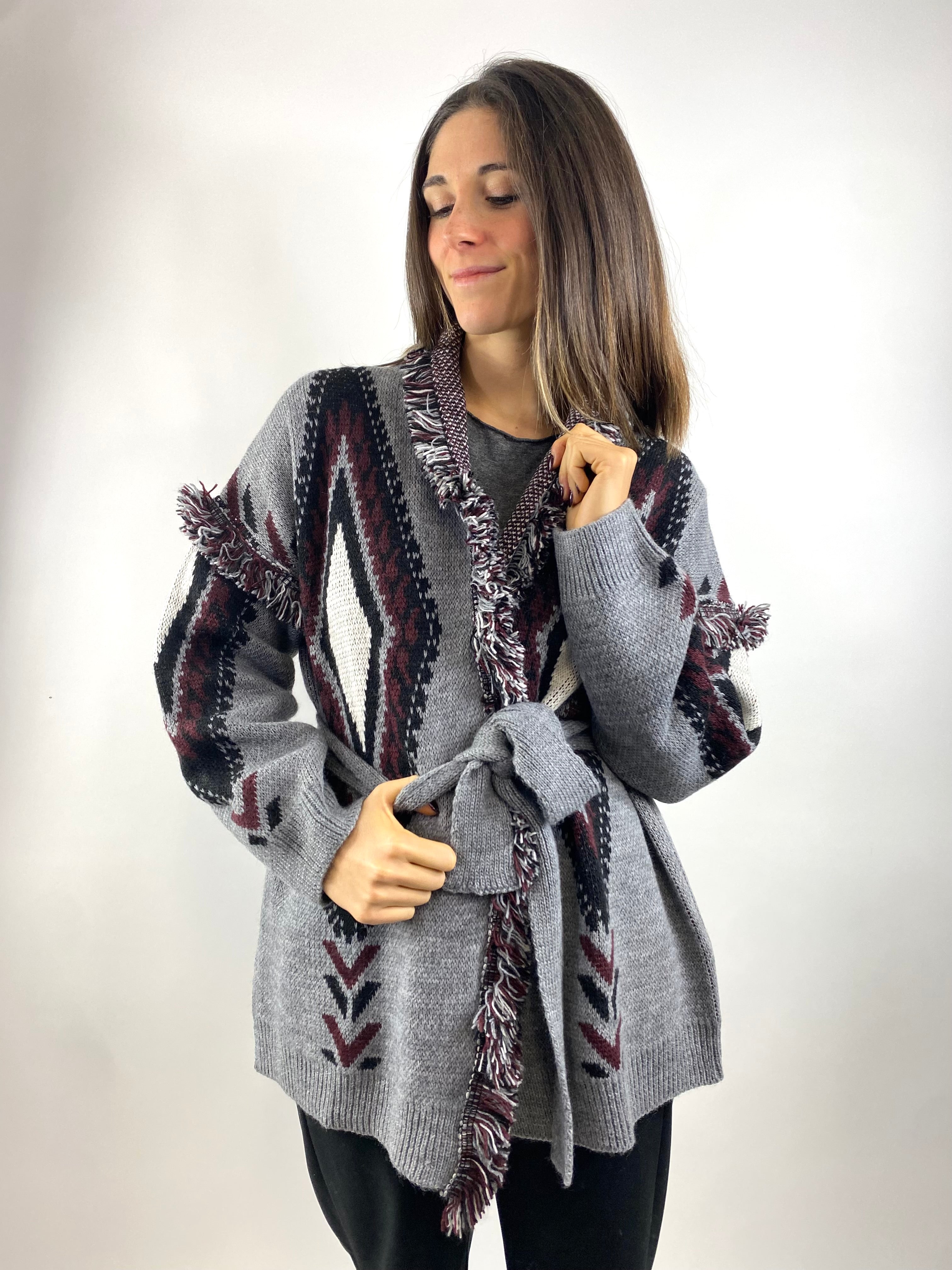 TWO WAY KABAN GRIGIO