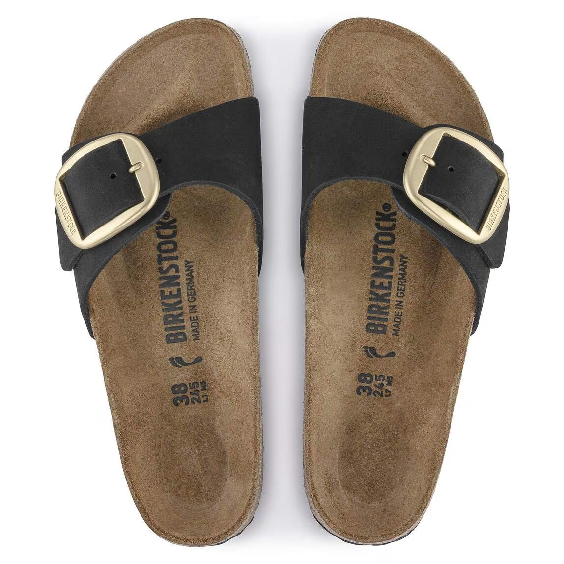 BIRKENSTOCK MADRID BIG BUCKLE BLACK