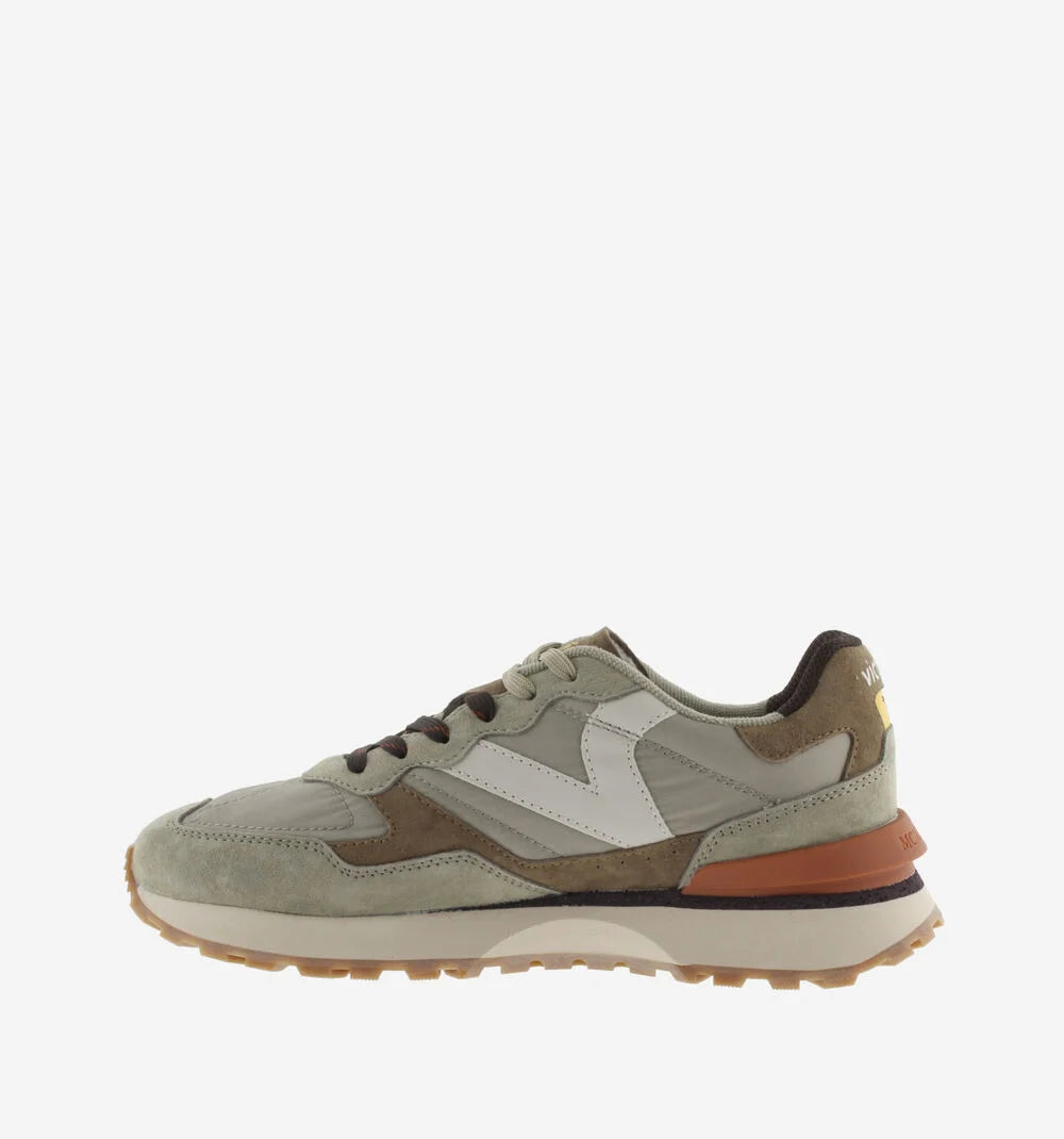 VICTORIA Sneaker uomo modello running taupe