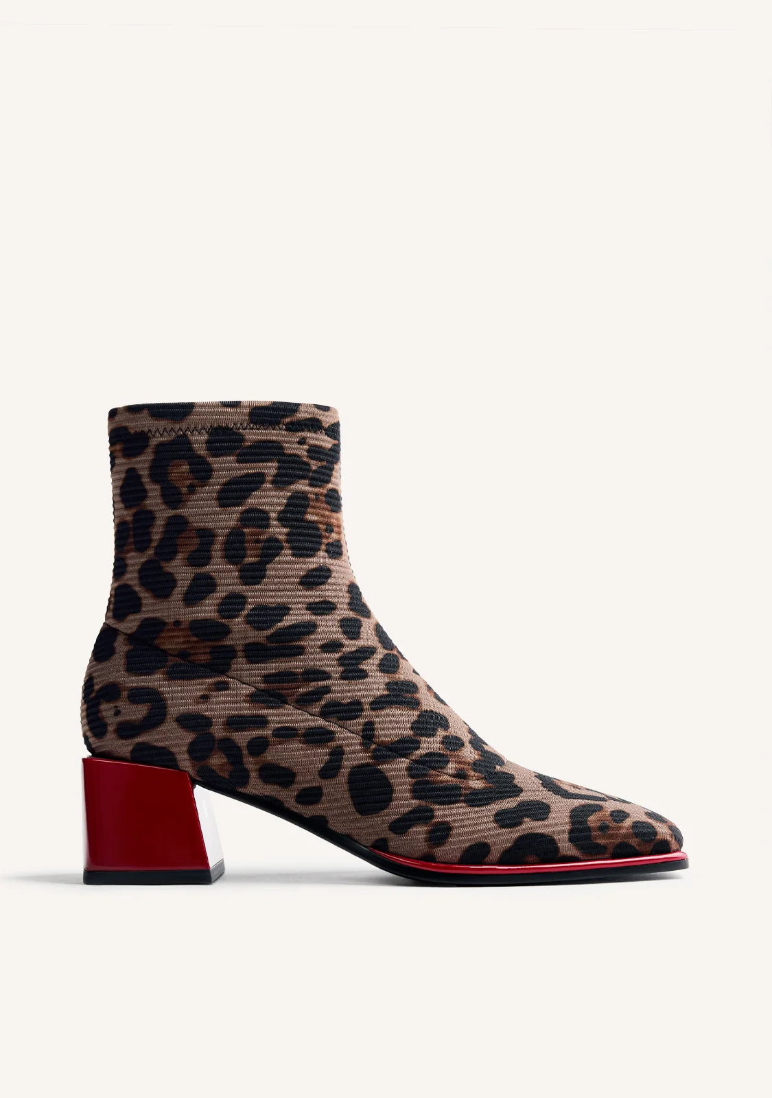 GIOSEPPO STIVALETTI ELASTICI CON STAMPA LEOPARD