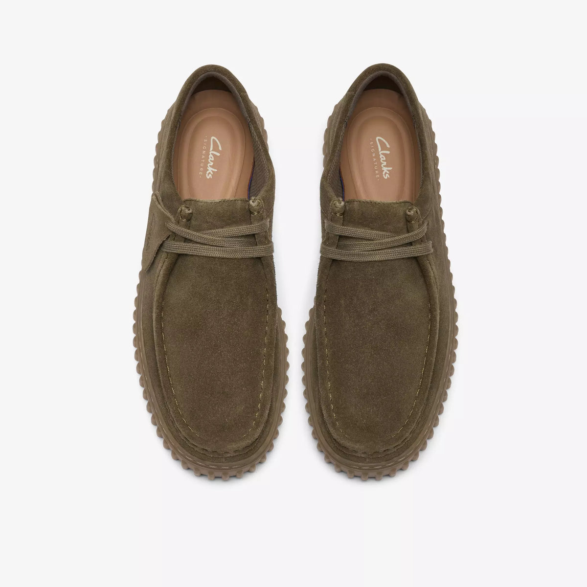 CLARKS THORILL LACE HI POLACCHINE KHAKI