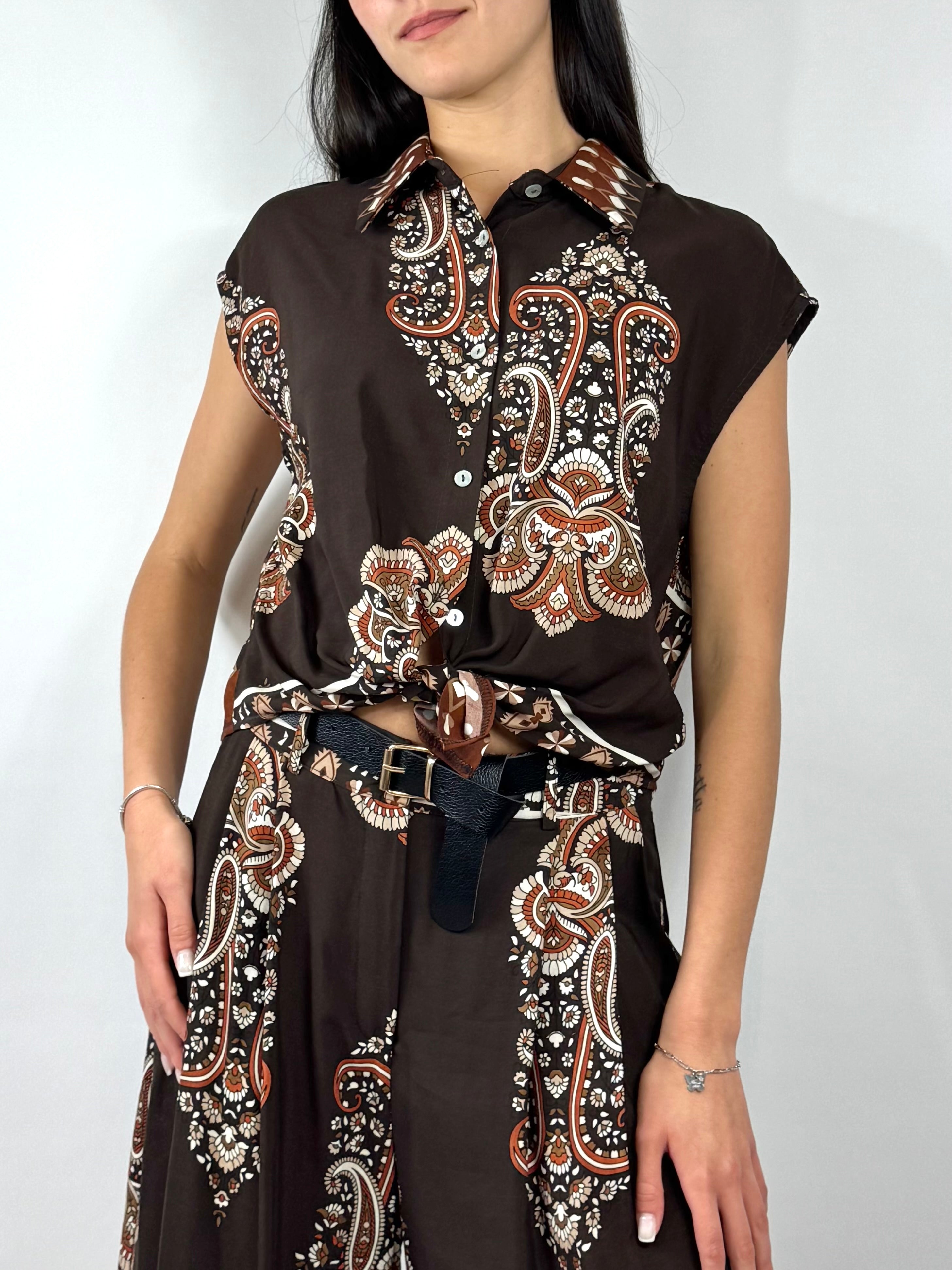SUSYMIX CAMICIA MORO FANTASIA