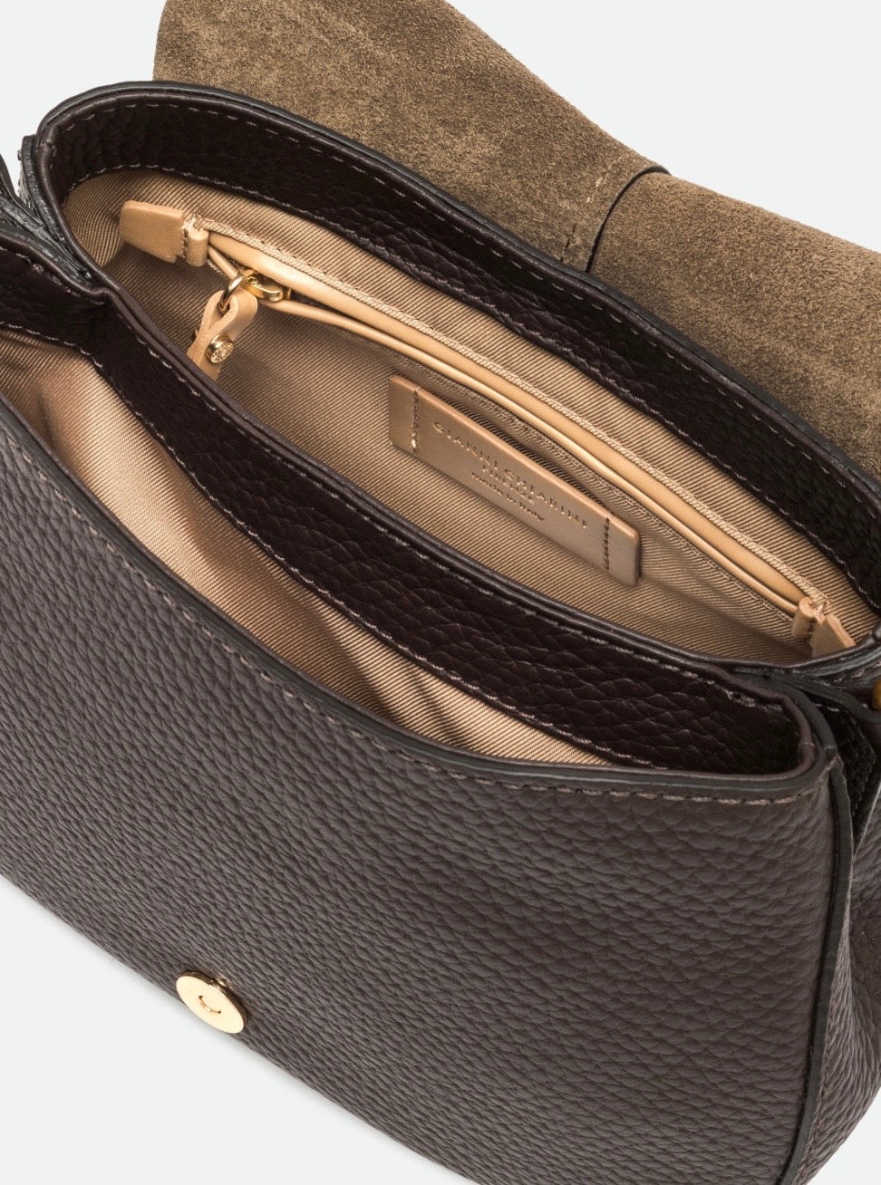 GIANNI CHIARINI BORSA A SPALLA HELENA ROUND ESPRESSO