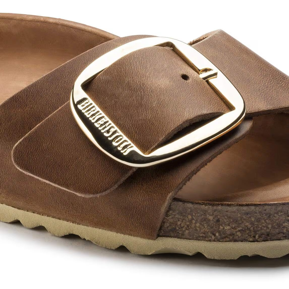 BIRKENSTOCK MADRID BIG BUCKLE COGNAC