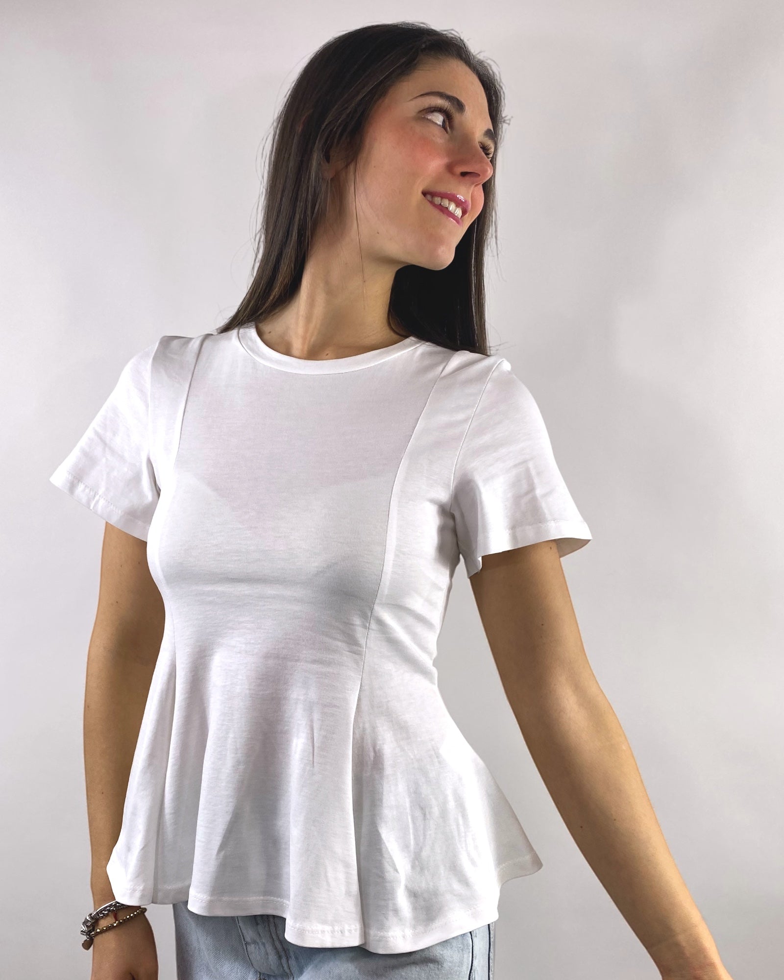SUSY MIX T-SHIRT SPICCHI LATTE