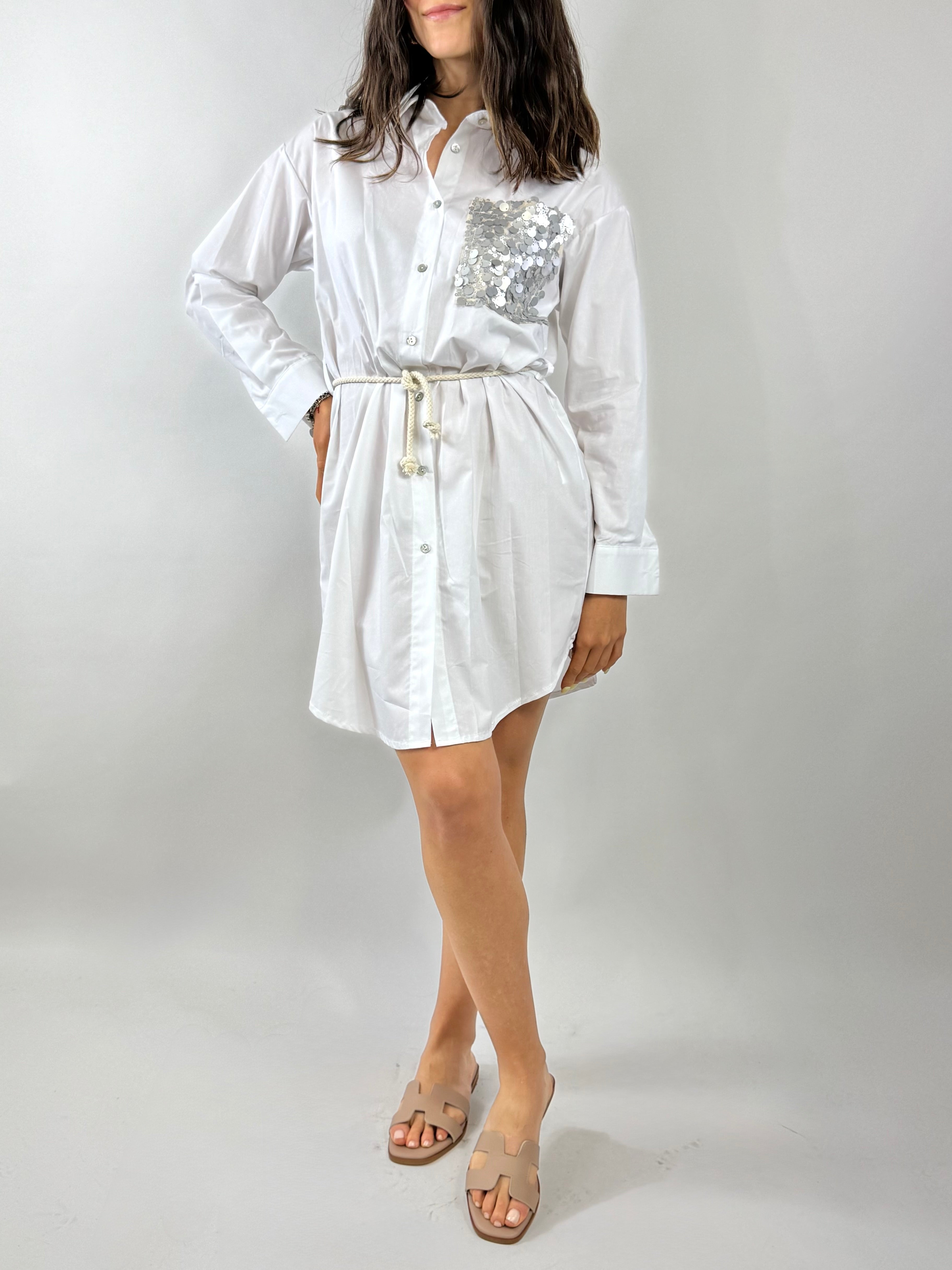 SUSYMIX ABITO CAMICIA BIANCO